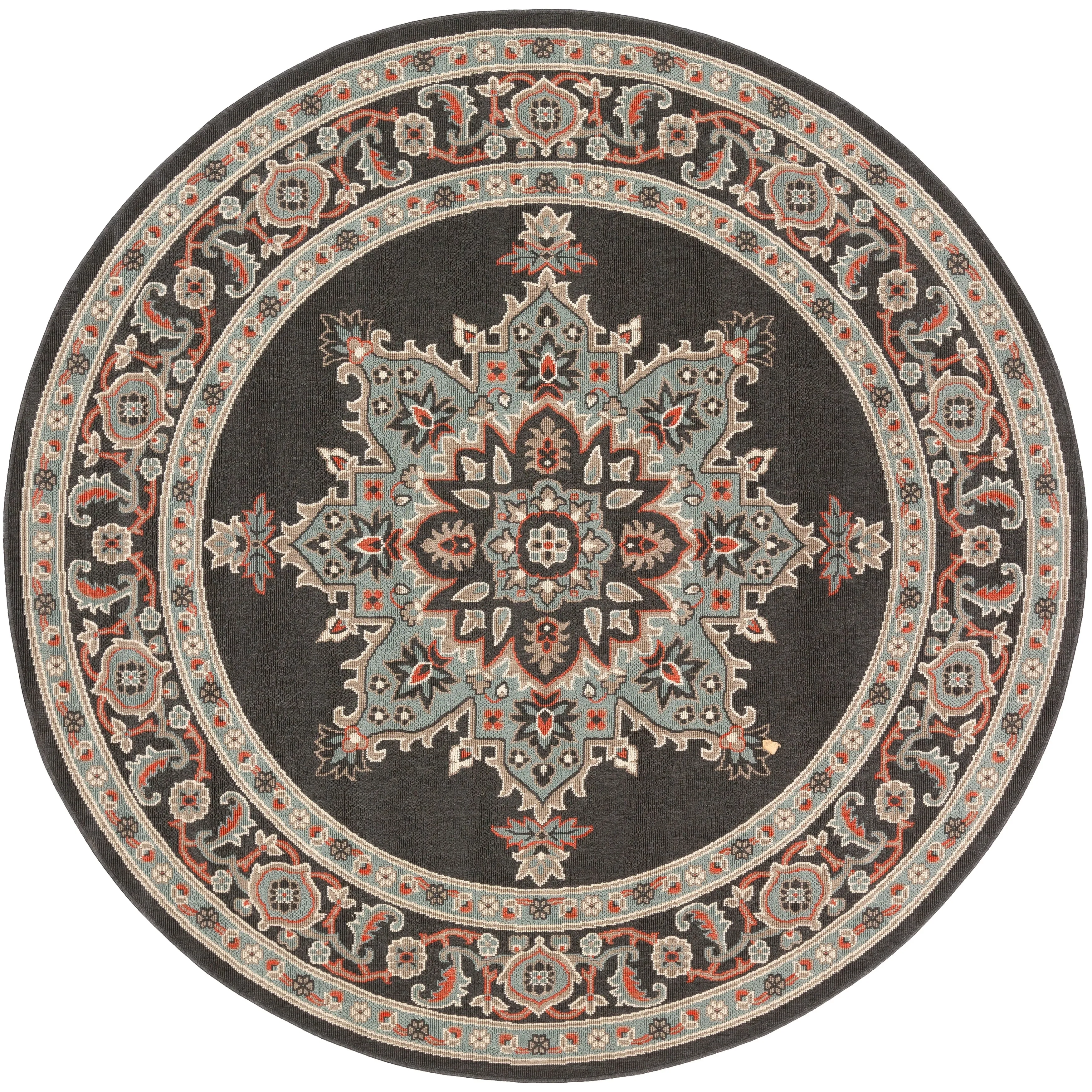 Livabliss Cesare Medallion Indoor/ Outdoor Area Rug