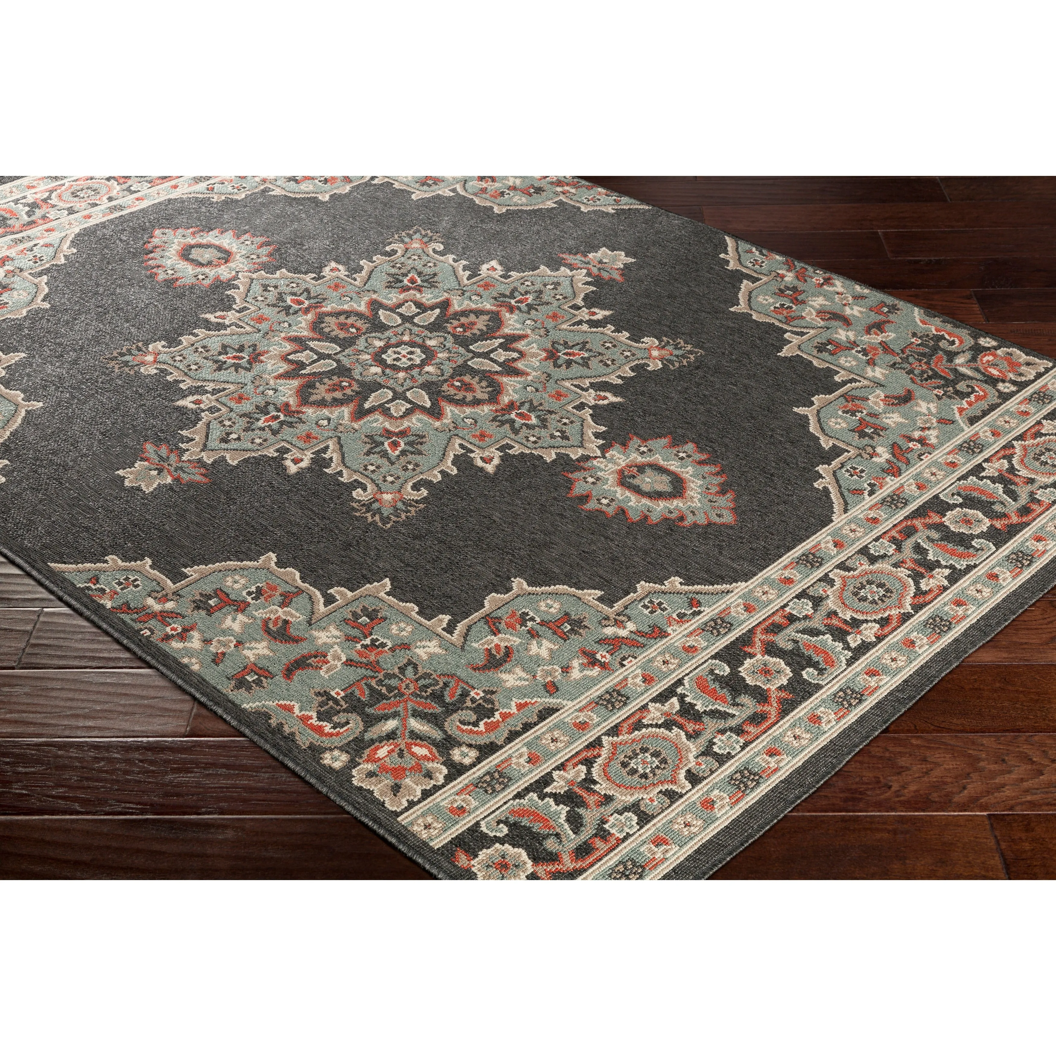 Livabliss Cesare Medallion Indoor/ Outdoor Area Rug