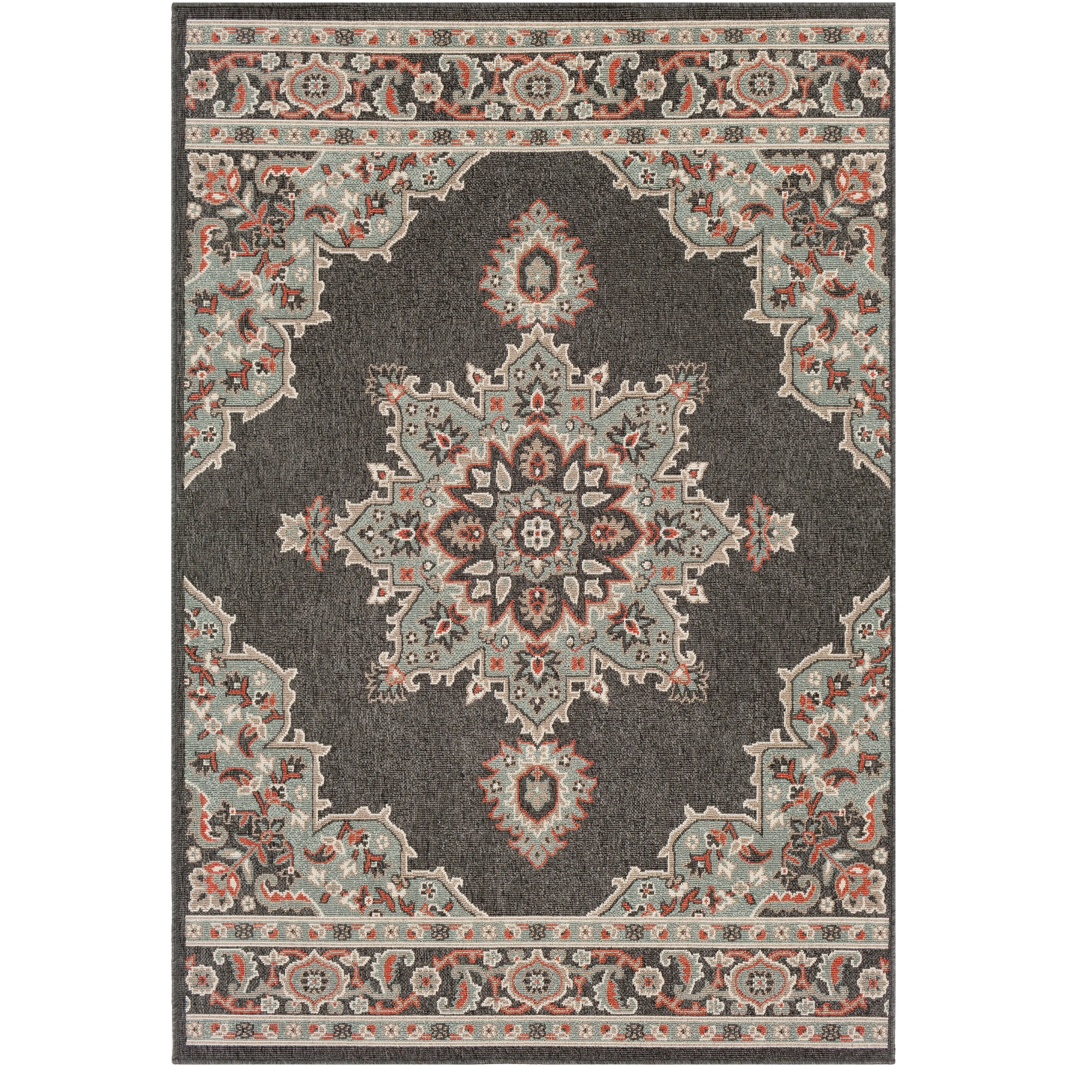 Livabliss Cesare Medallion Indoor/ Outdoor Area Rug