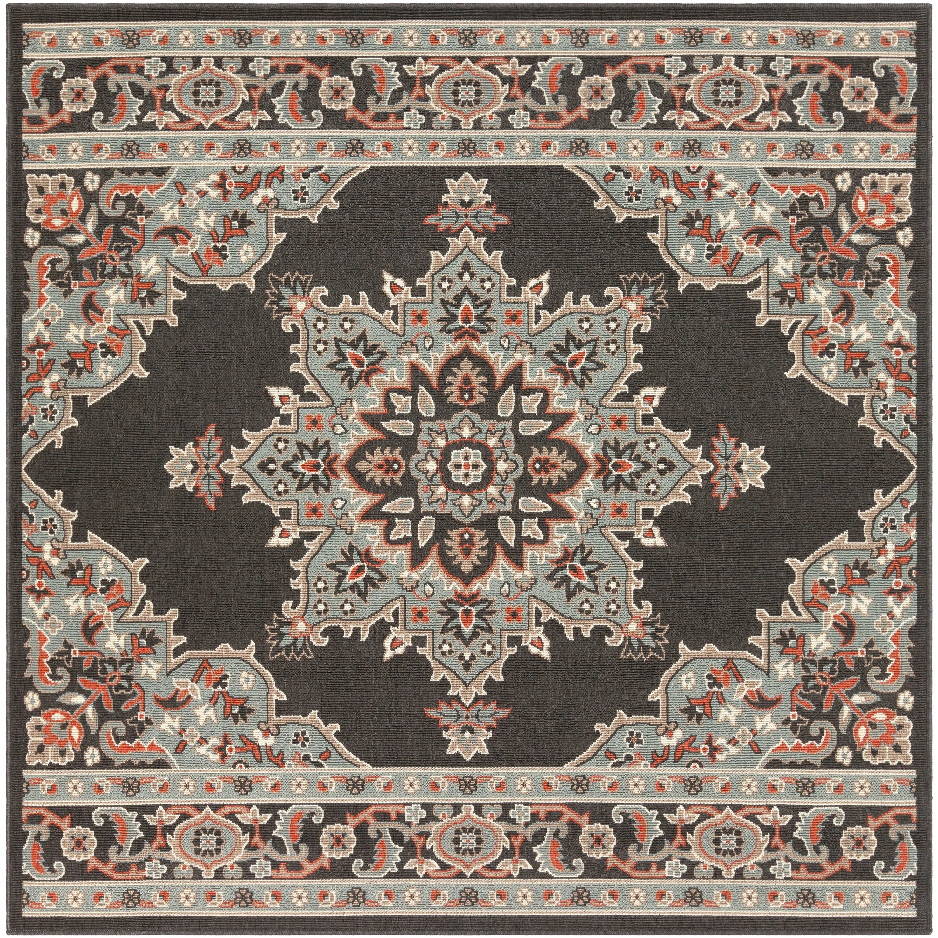 Livabliss Cesare Medallion Indoor/ Outdoor Area Rug