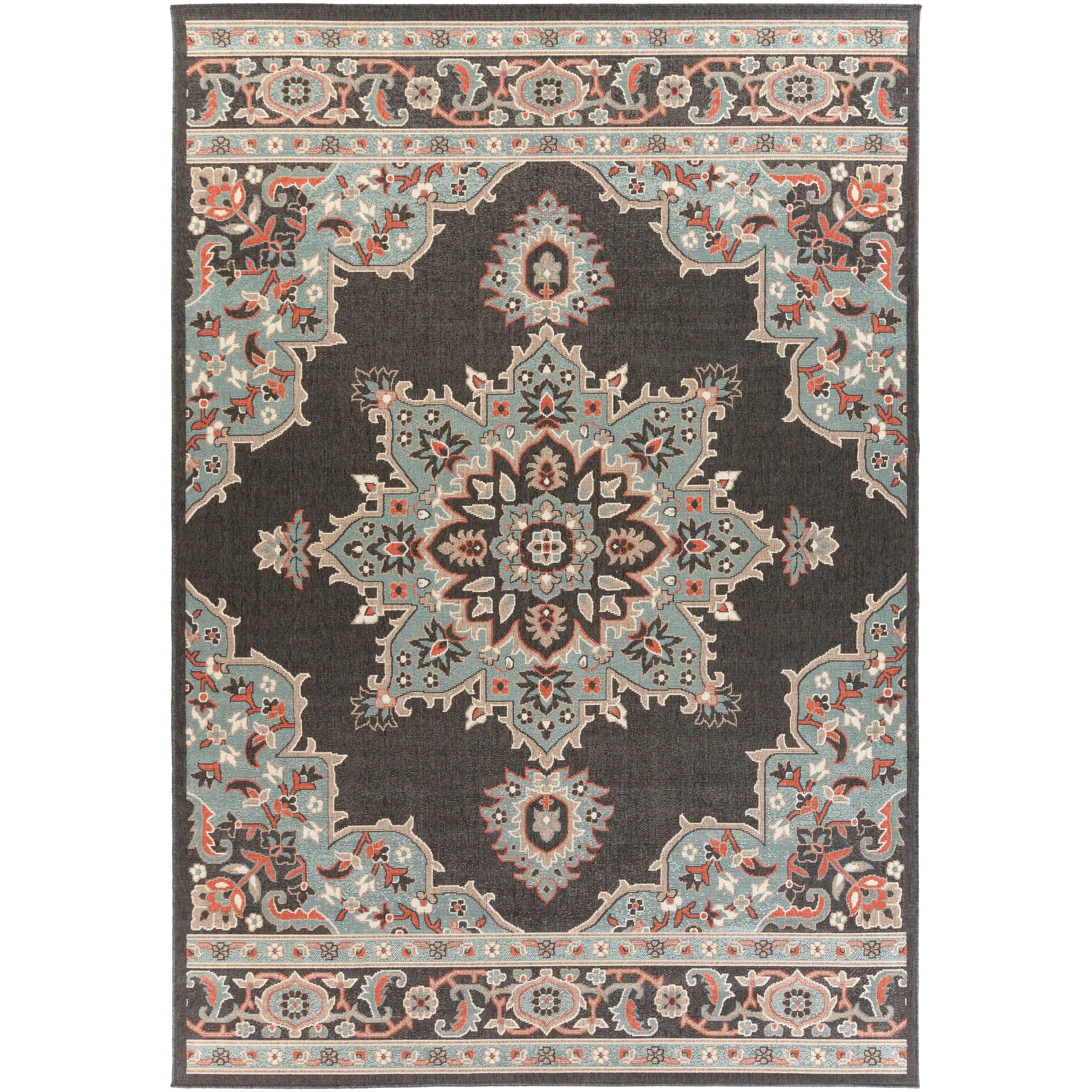 Livabliss Cesare Medallion Indoor/ Outdoor Area Rug