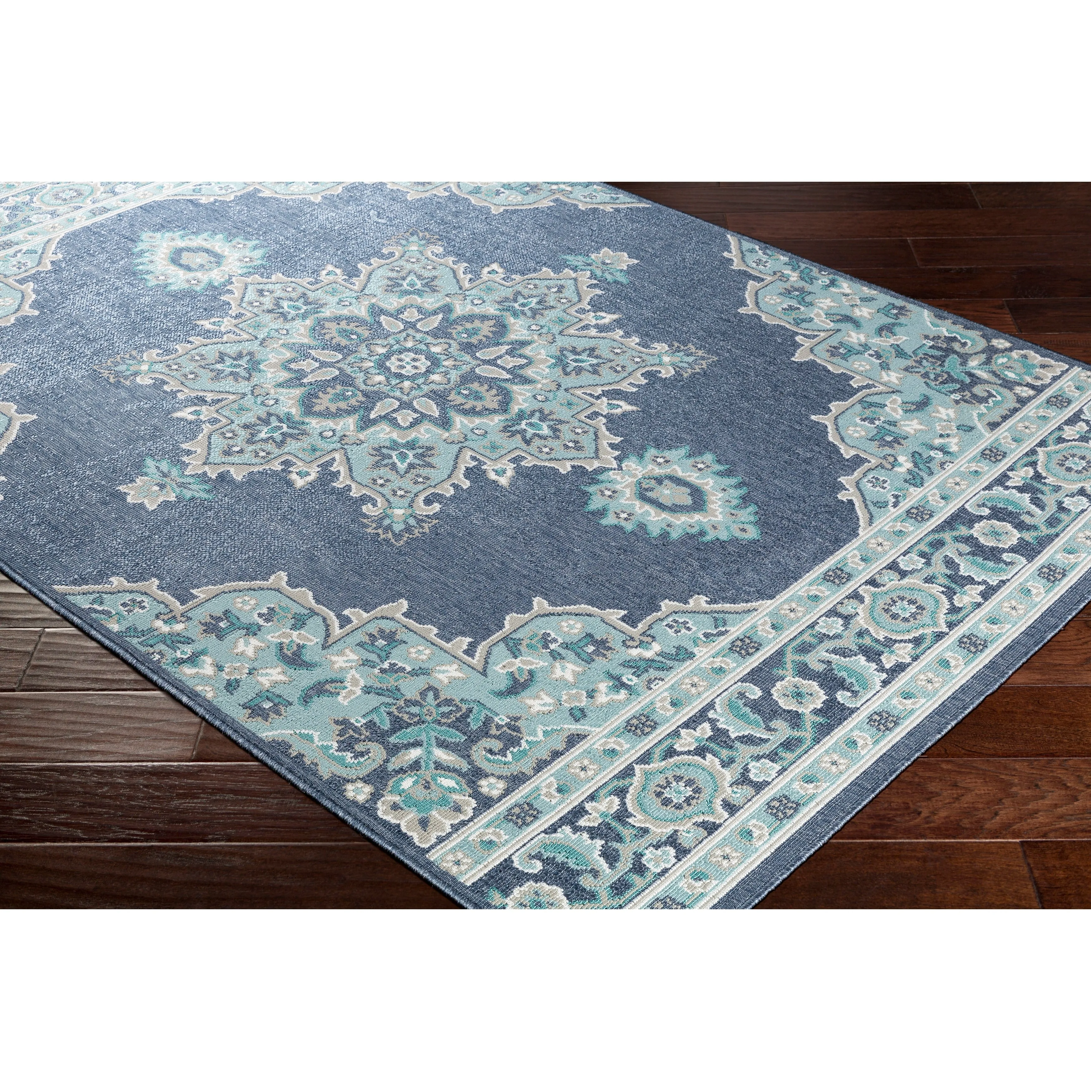 Livabliss Cesare Medallion Indoor/ Outdoor Area Rug