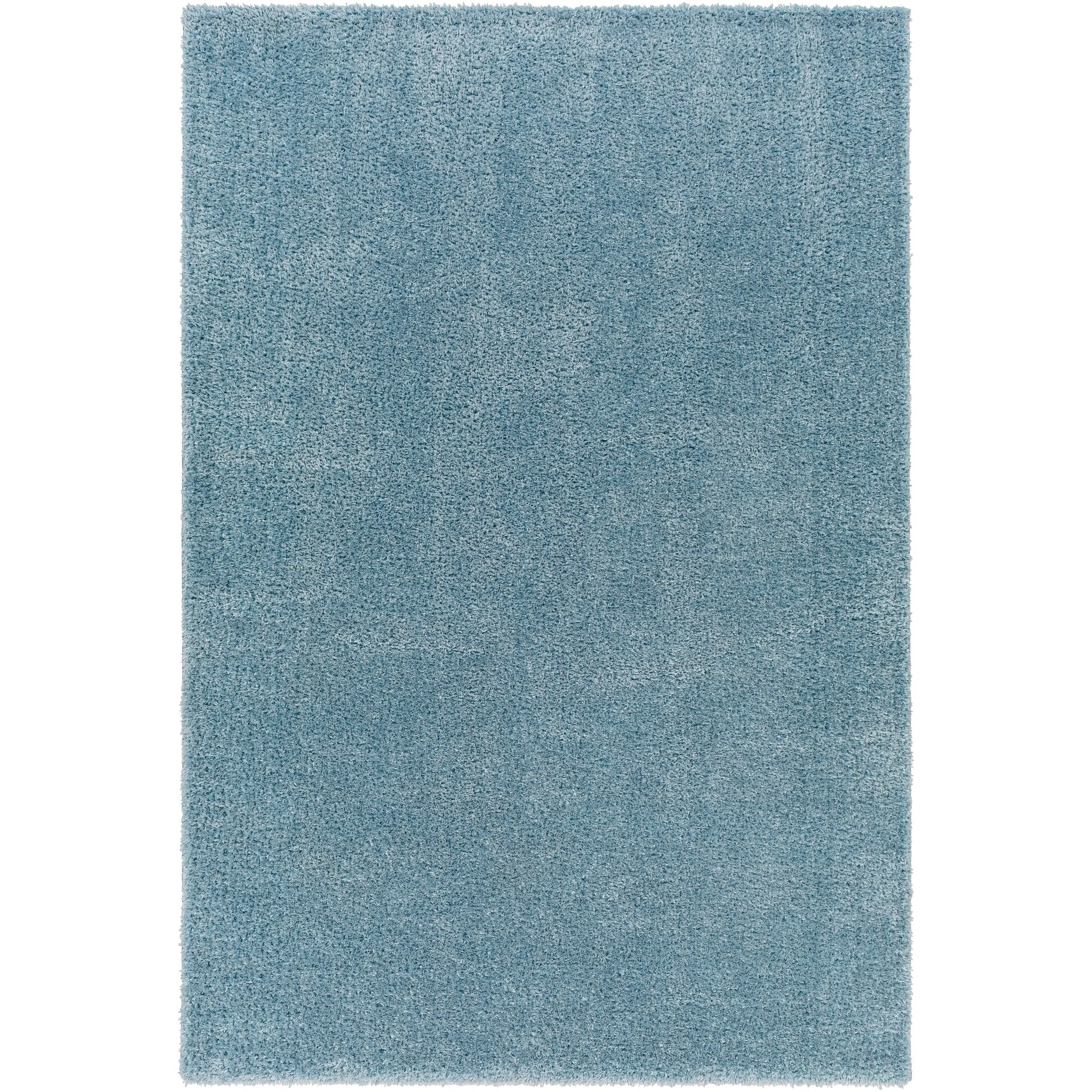 Livabliss Cloudy Solid Plush Area Rug
