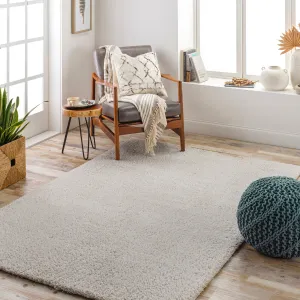 Livabliss Cloudy Solid Plush Area Rug