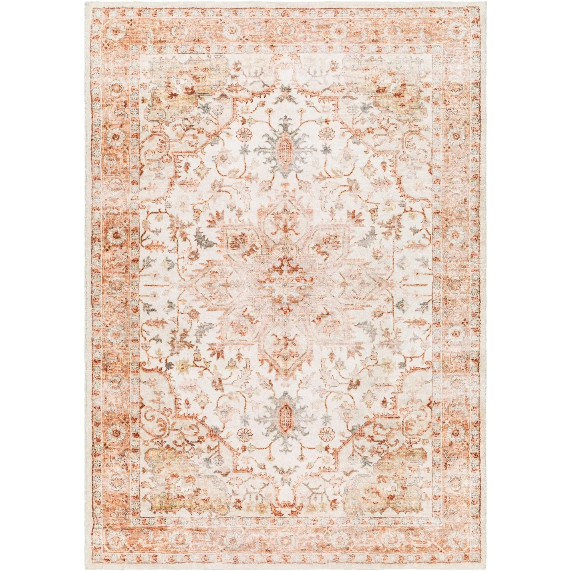 Livabliss Erin Updated Traditional Medallion Area Rug