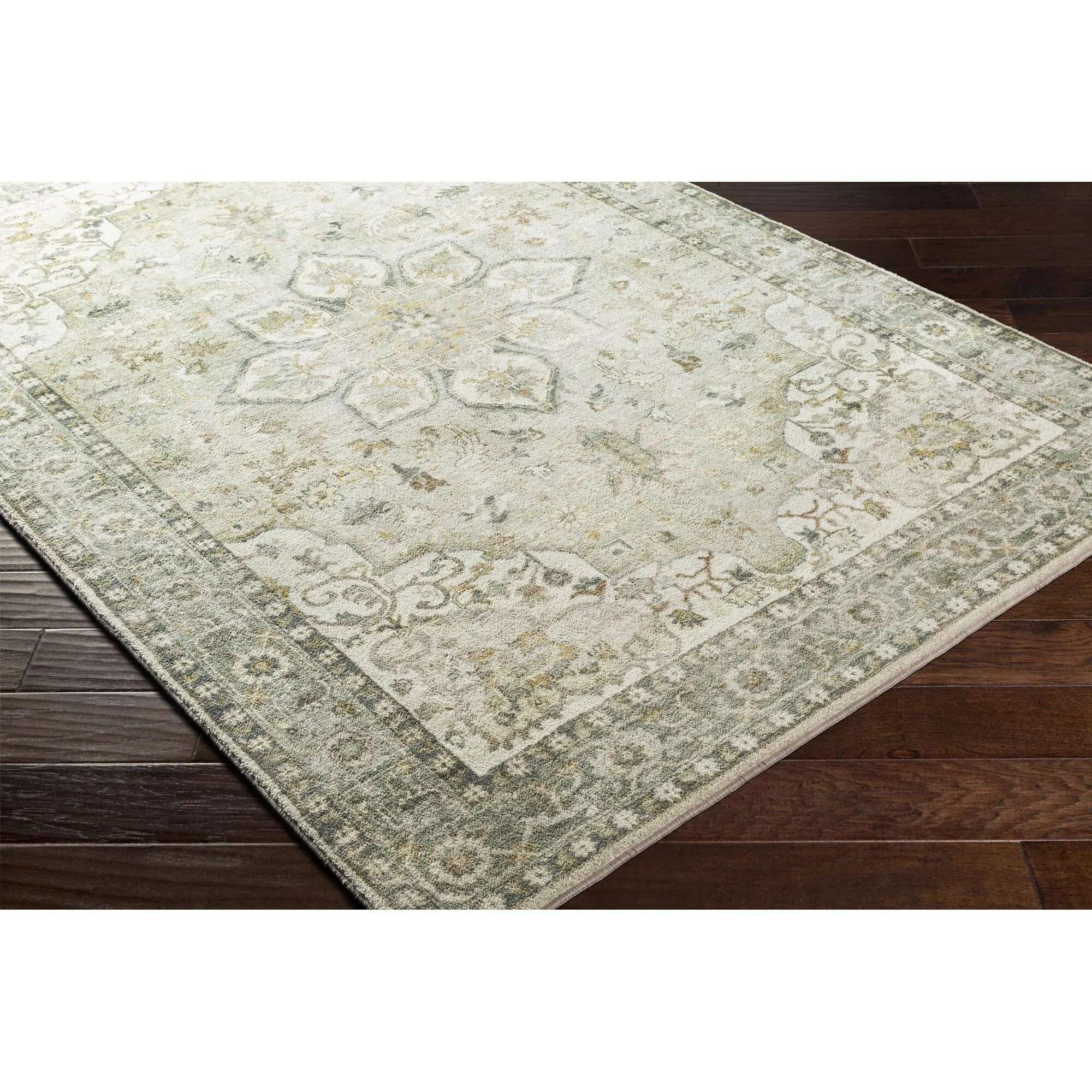 Livabliss Erin Updated Traditional Medallion Area Rug
