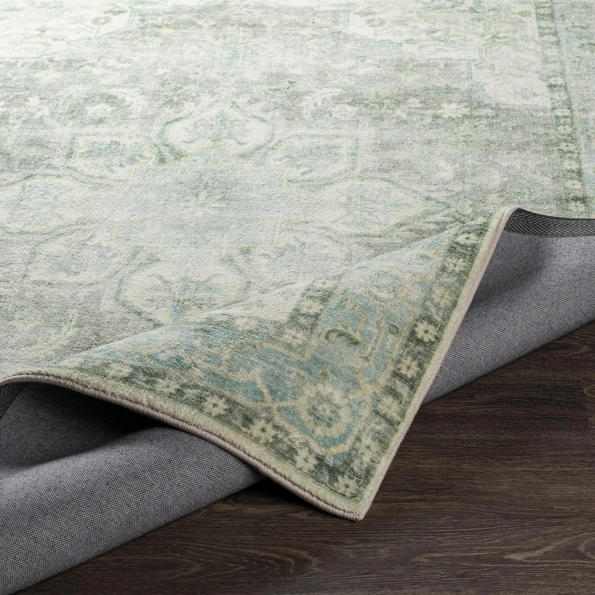 Livabliss Erin Updated Traditional Medallion Area Rug