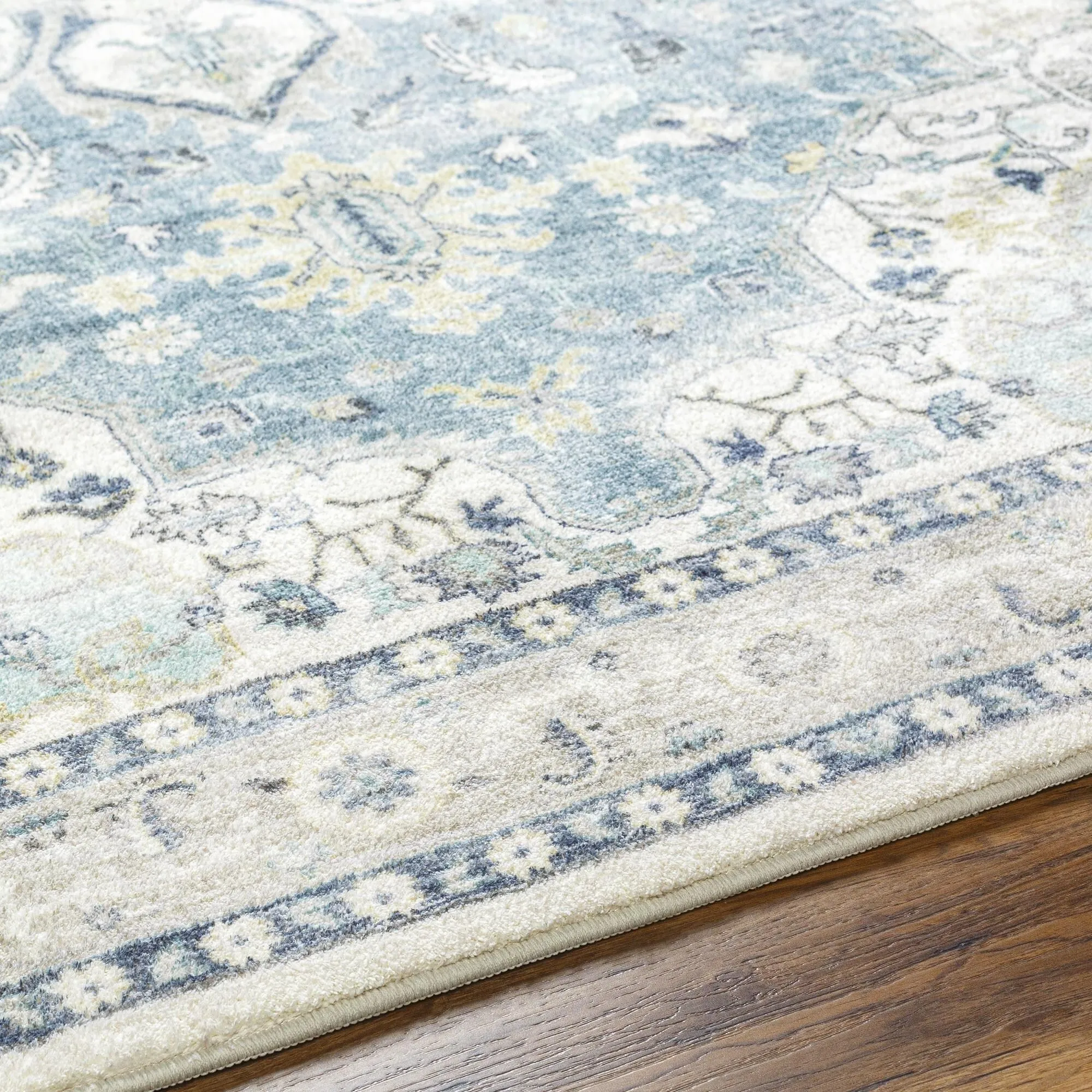 Livabliss Erin Updated Traditional Medallion Area Rug