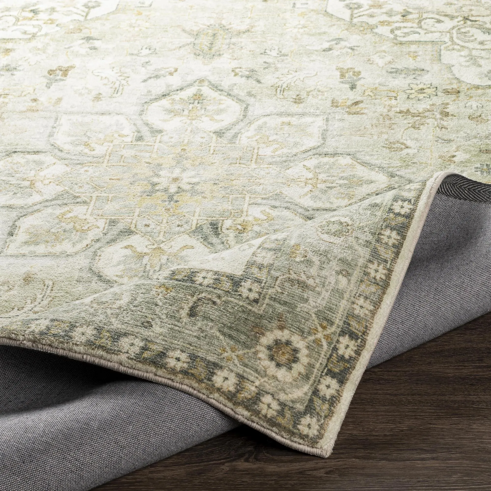 Livabliss Erin Updated Traditional Medallion Area Rug