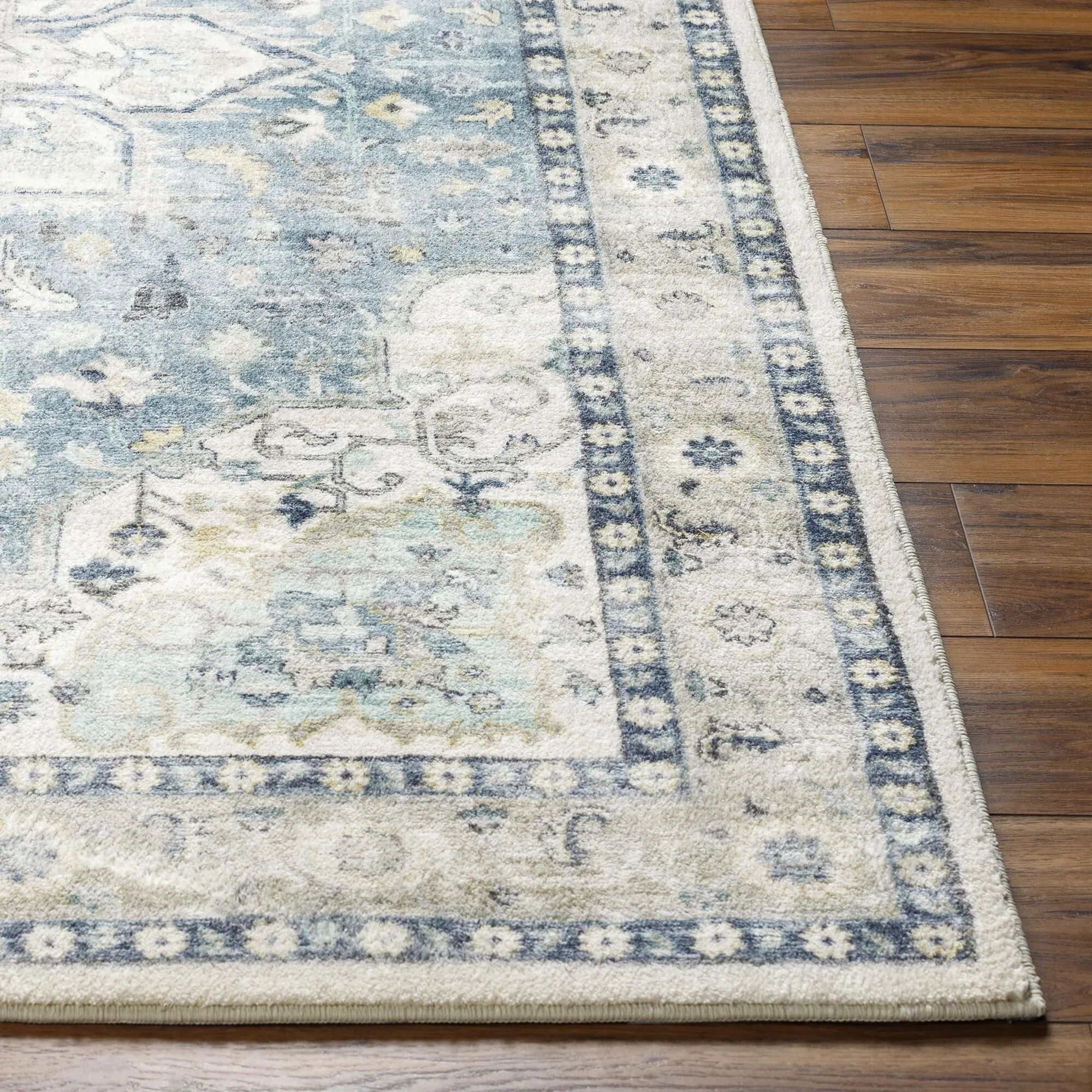 Livabliss Erin Updated Traditional Medallion Area Rug