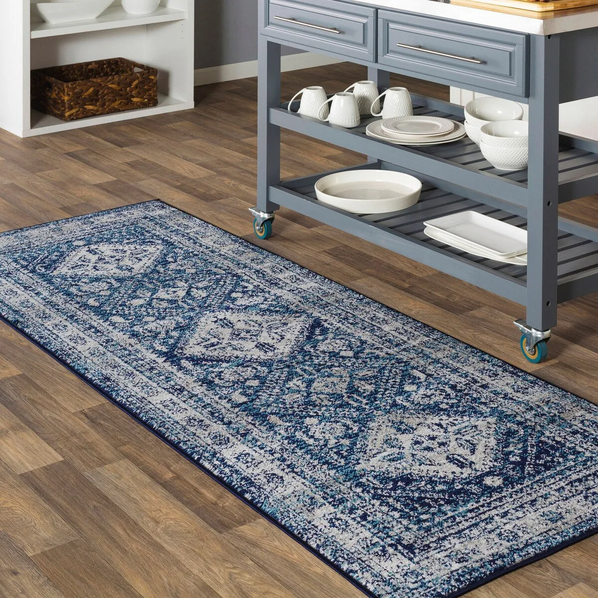 Livabliss Evry Vintage Heriz Area Rug