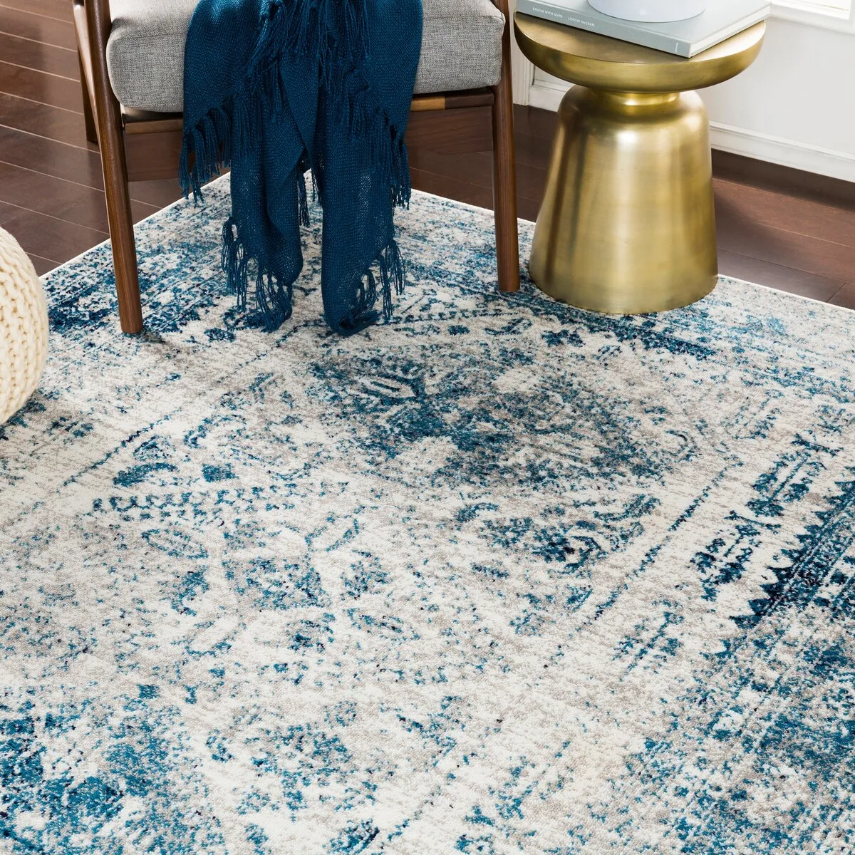 Livabliss Evry Vintage Heriz Area Rug