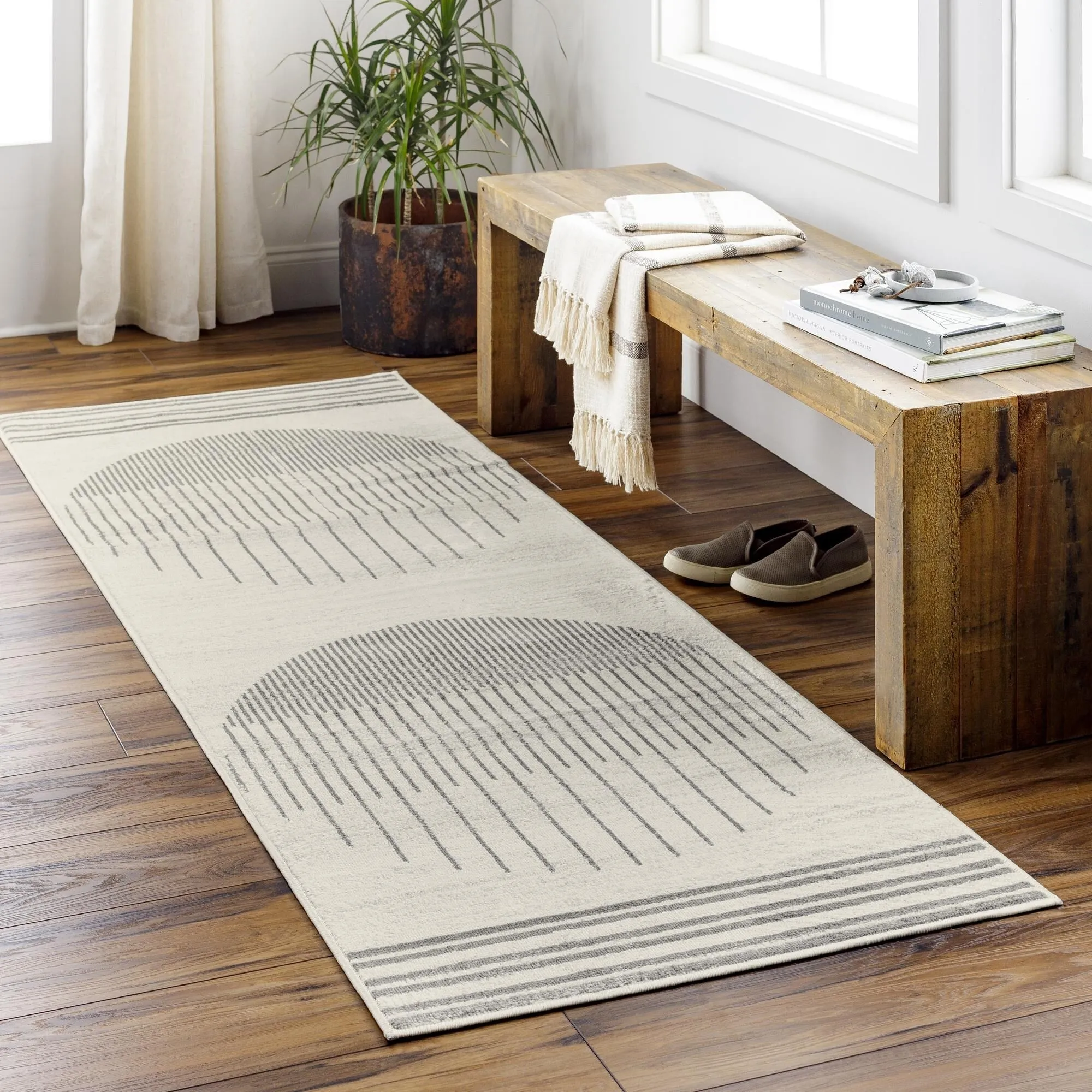 Livabliss Floransa Minimalist Ombre Area Rug
