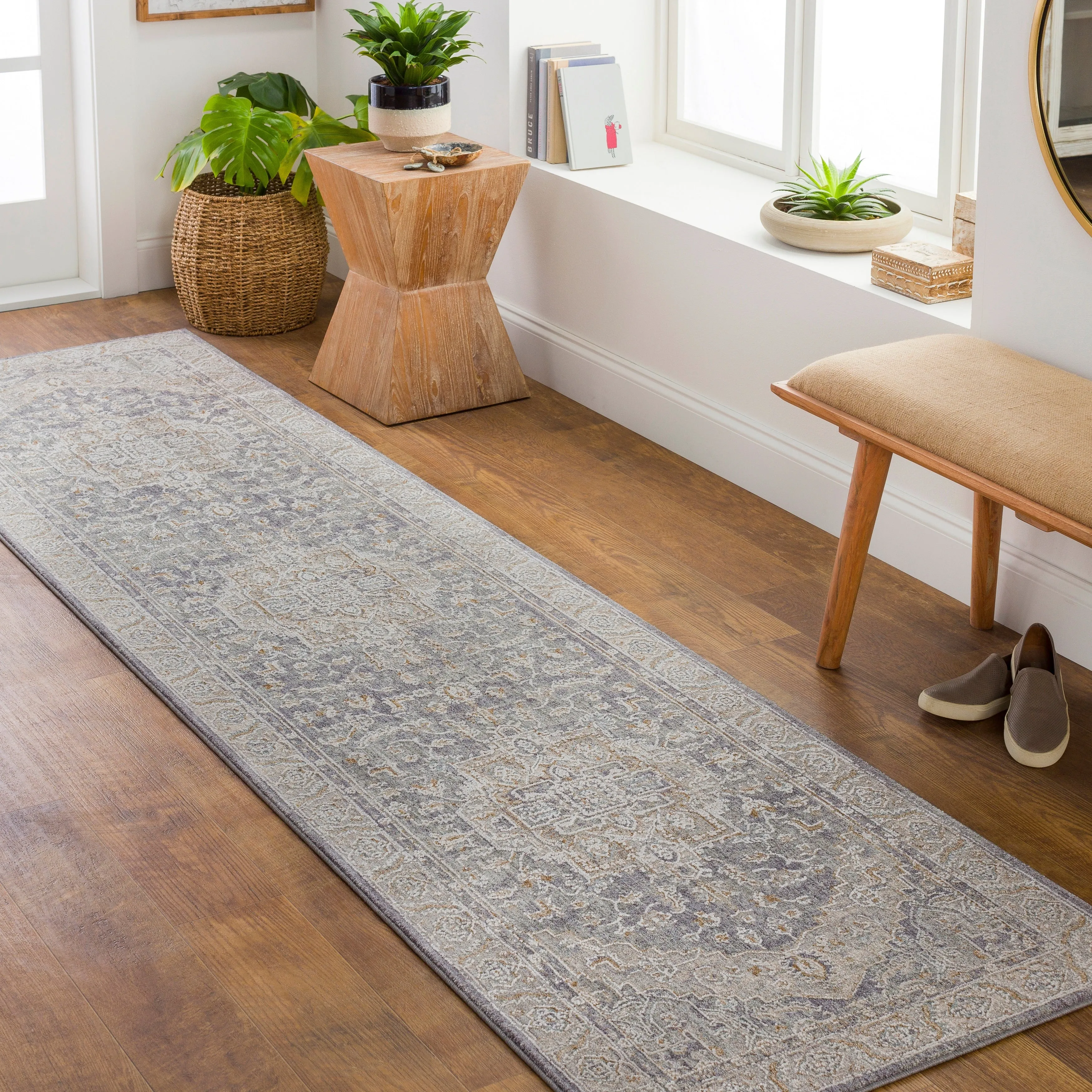 Livabliss Florina Vintage Distressed Area Rug