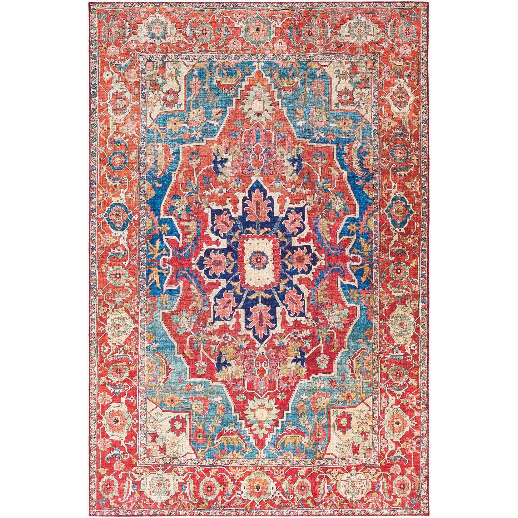 Livabliss Flynt Vintage Persian Area Rug