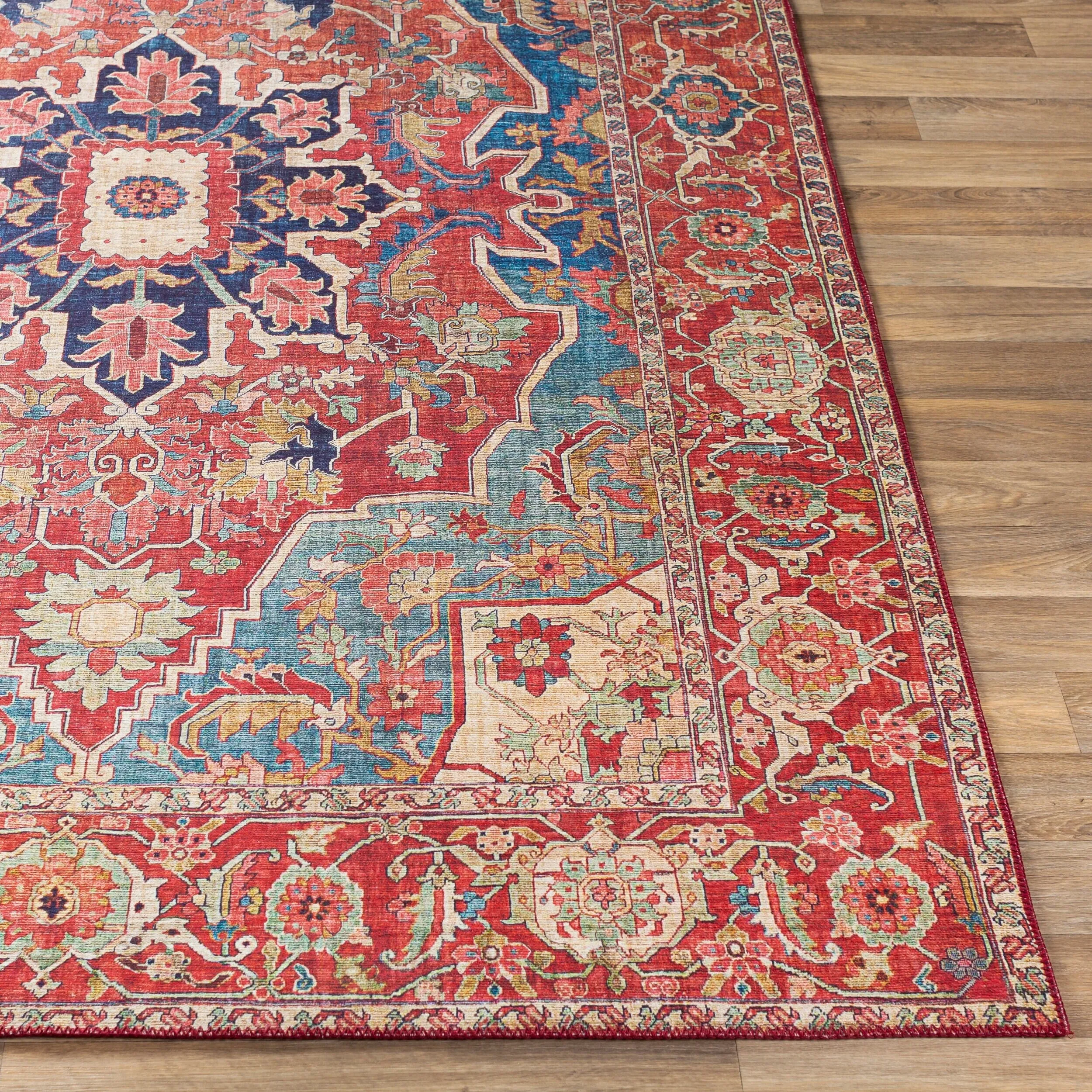 Livabliss Flynt Vintage Persian Area Rug