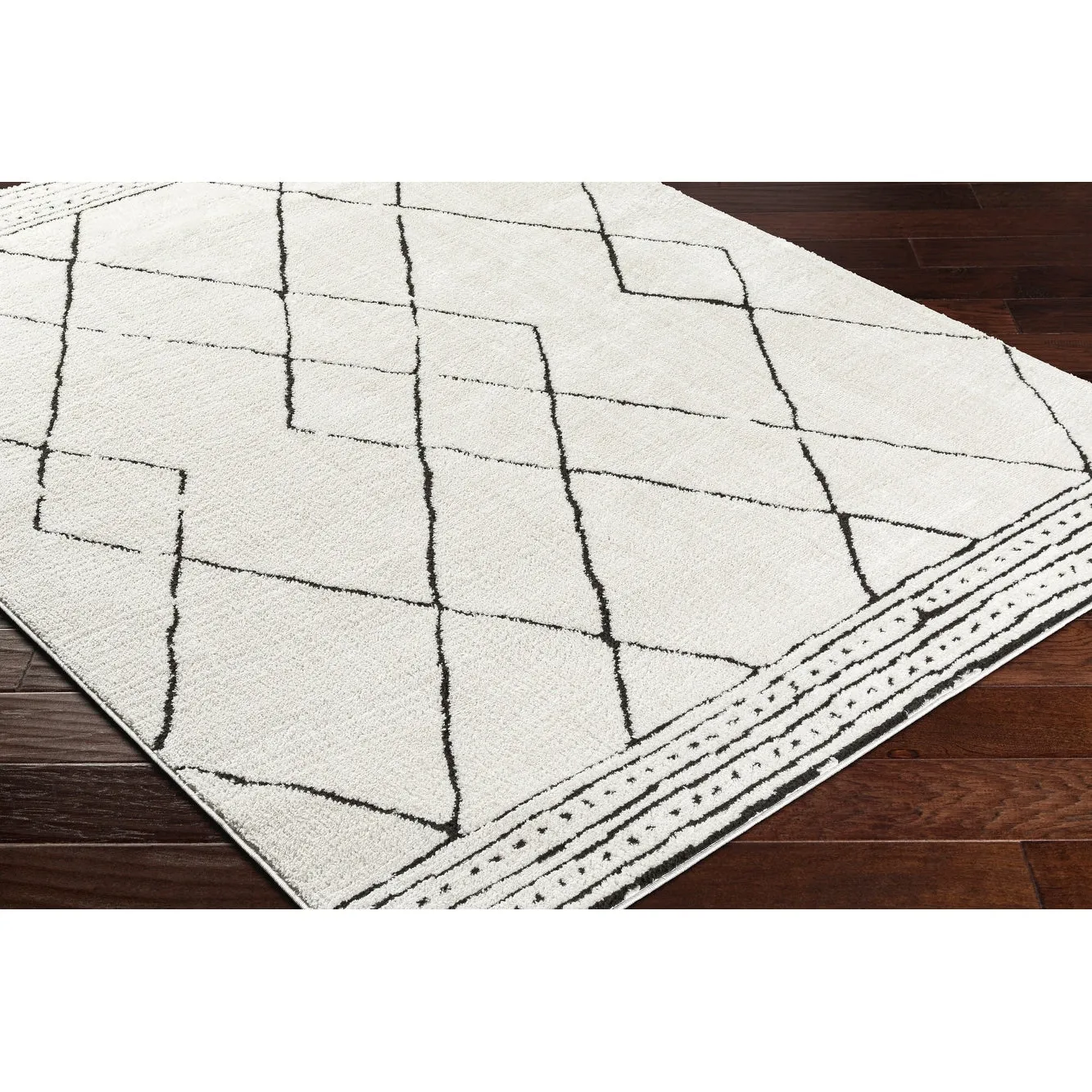 Livabliss Freud Moroccan Diamond Area Rug
