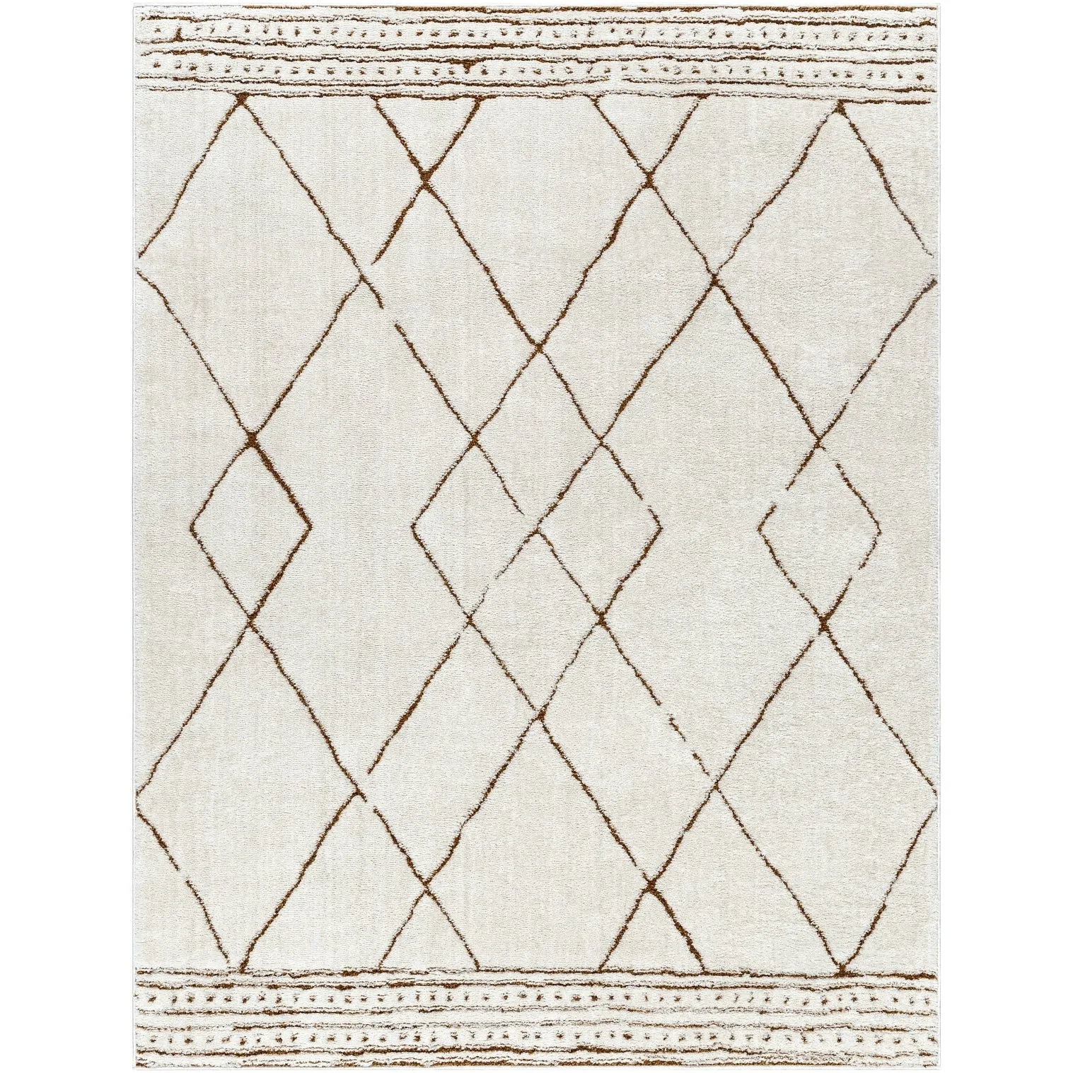 Livabliss Freud Moroccan Diamond Area Rug