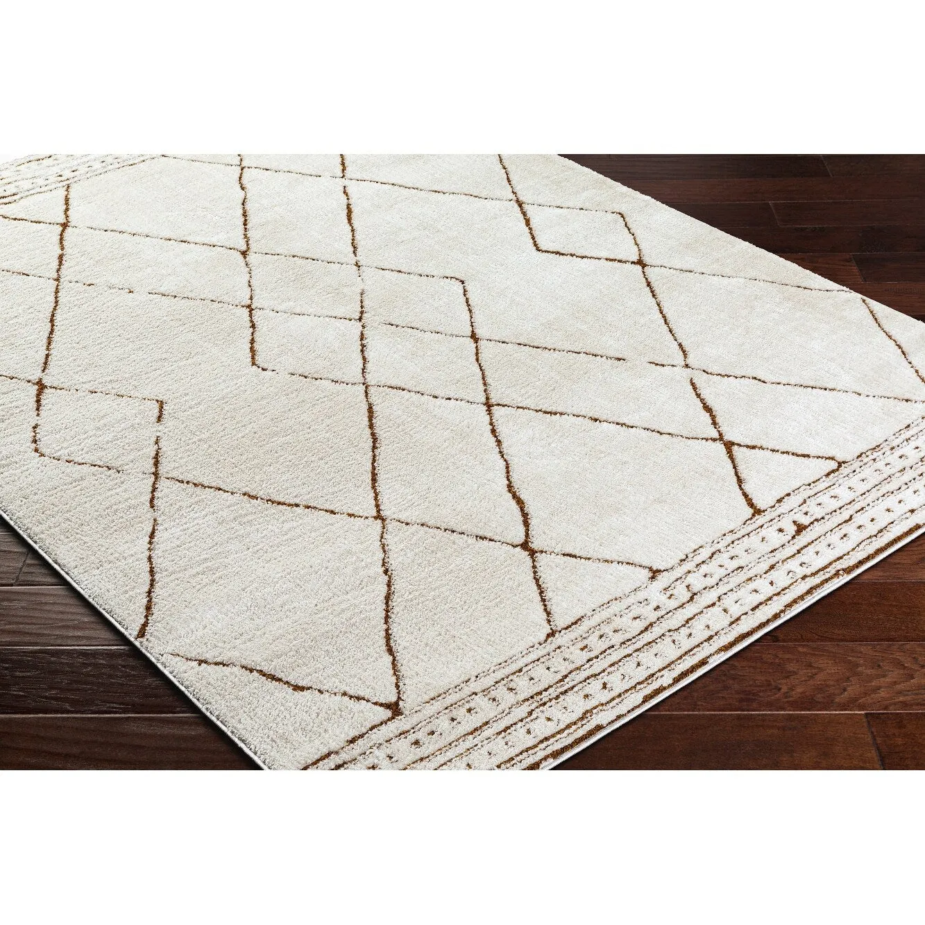Livabliss Freud Moroccan Diamond Area Rug