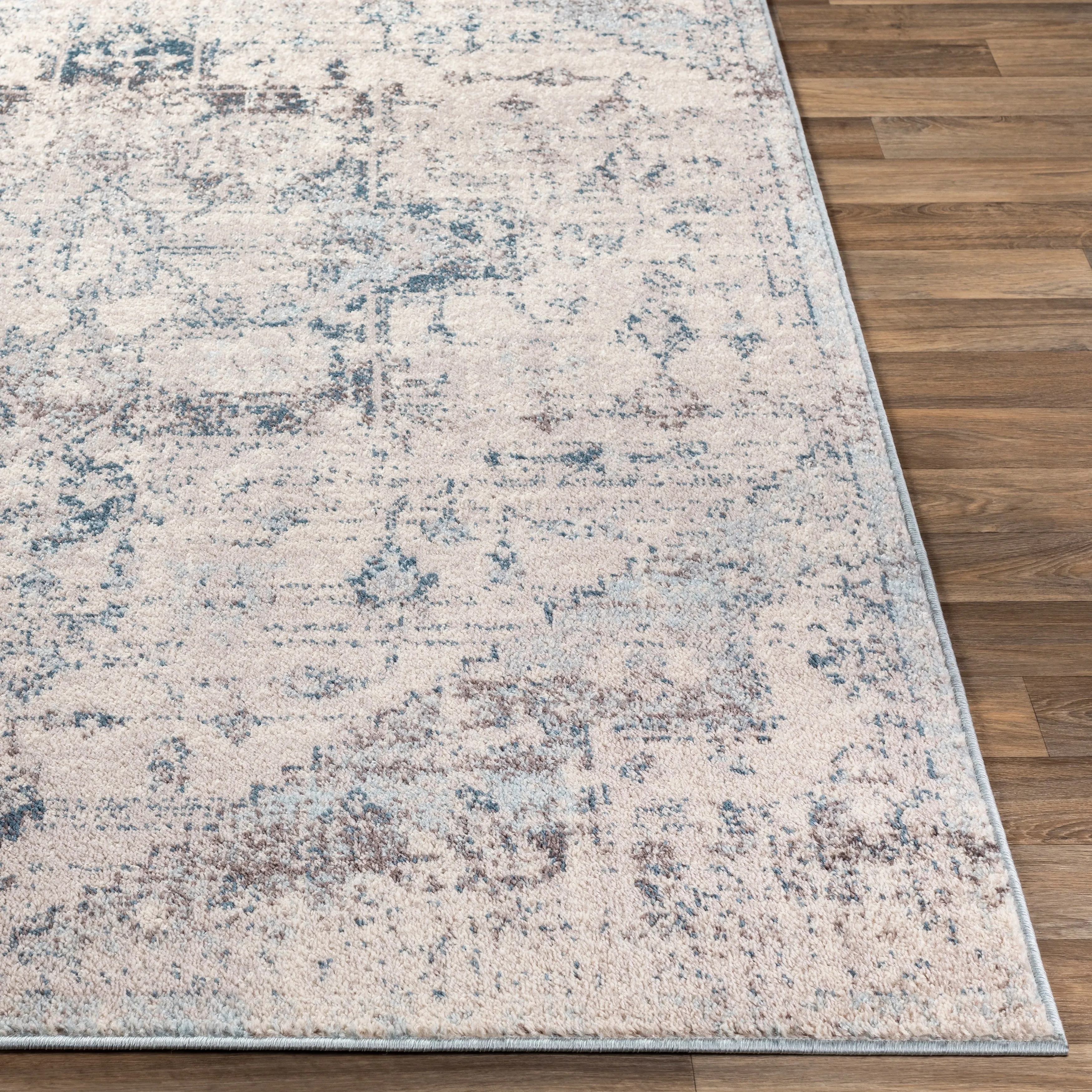 Livabliss Gabi Faded Traditional Medallion Area Rug