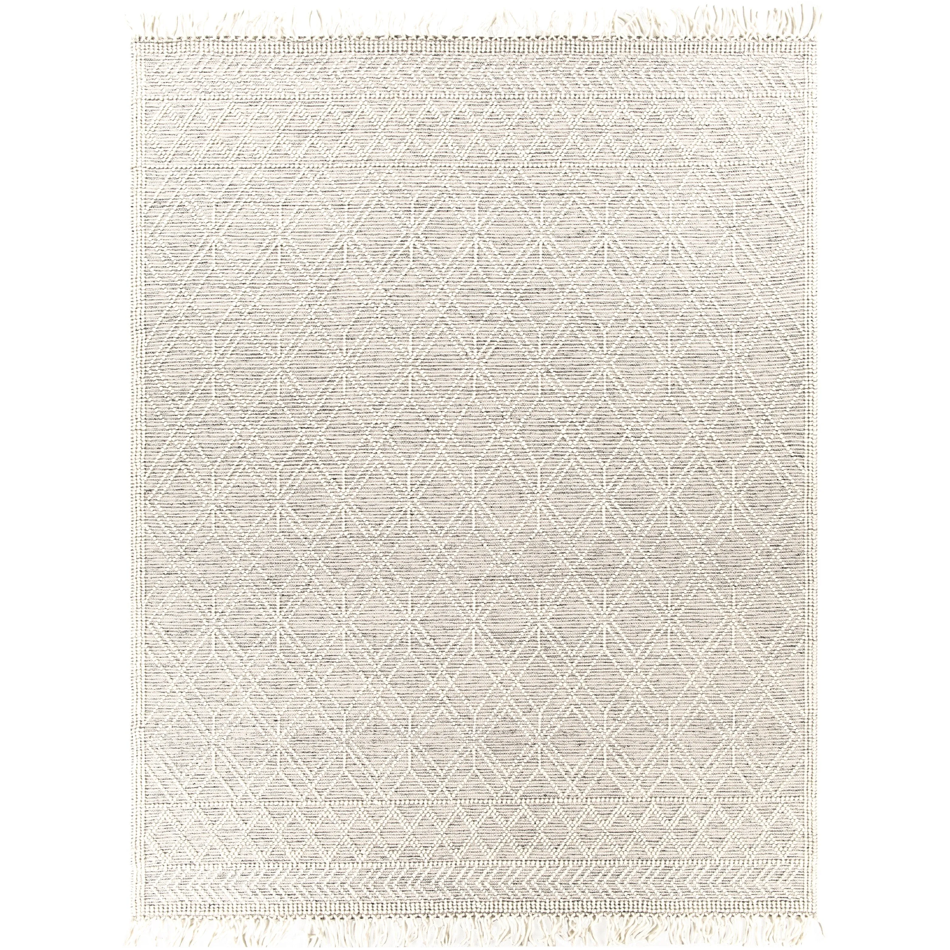 Livabliss Gertrude Handmade Cottage Geometric Wool Area Rug