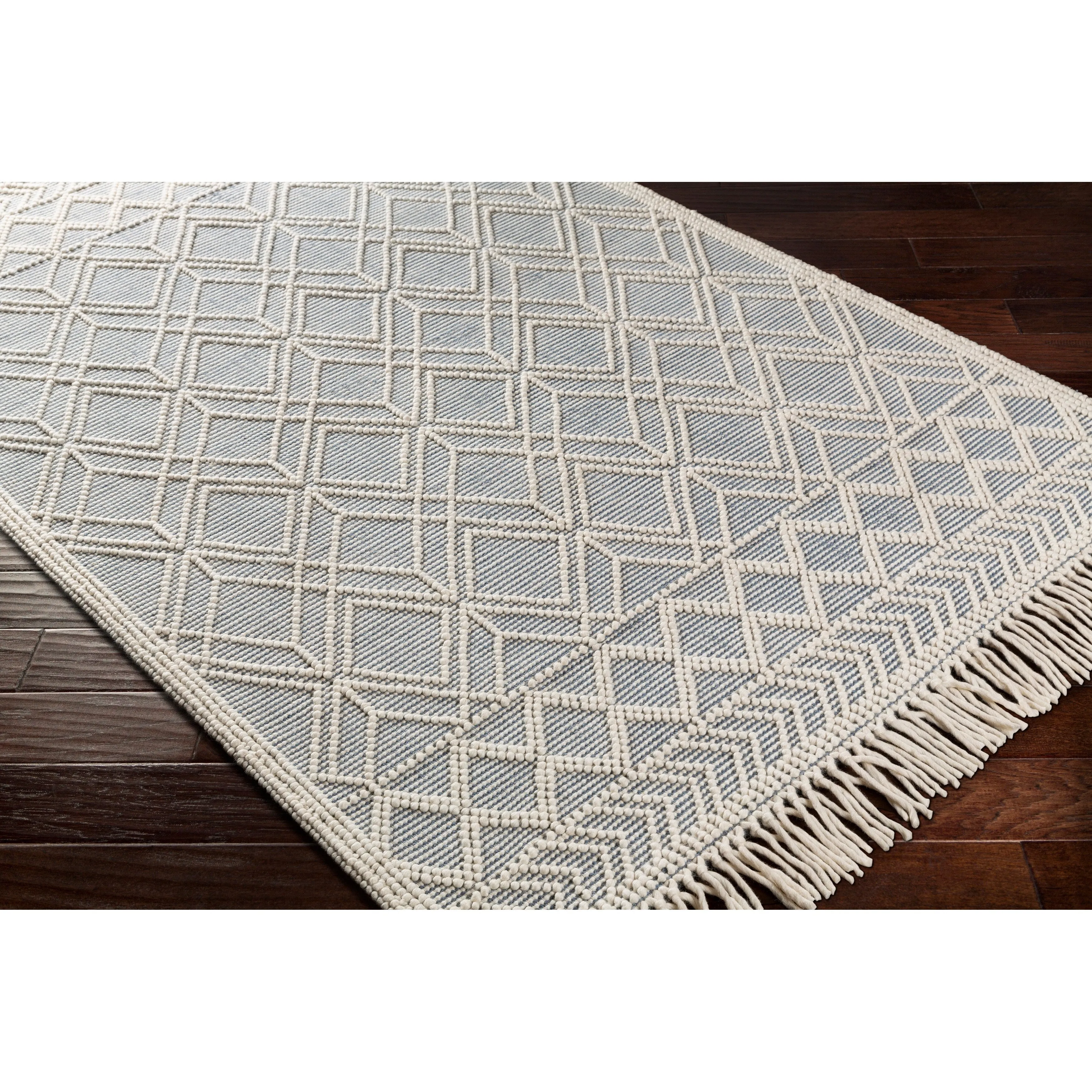 Livabliss Gertrude Handmade Cottage Geometric Wool Area Rug