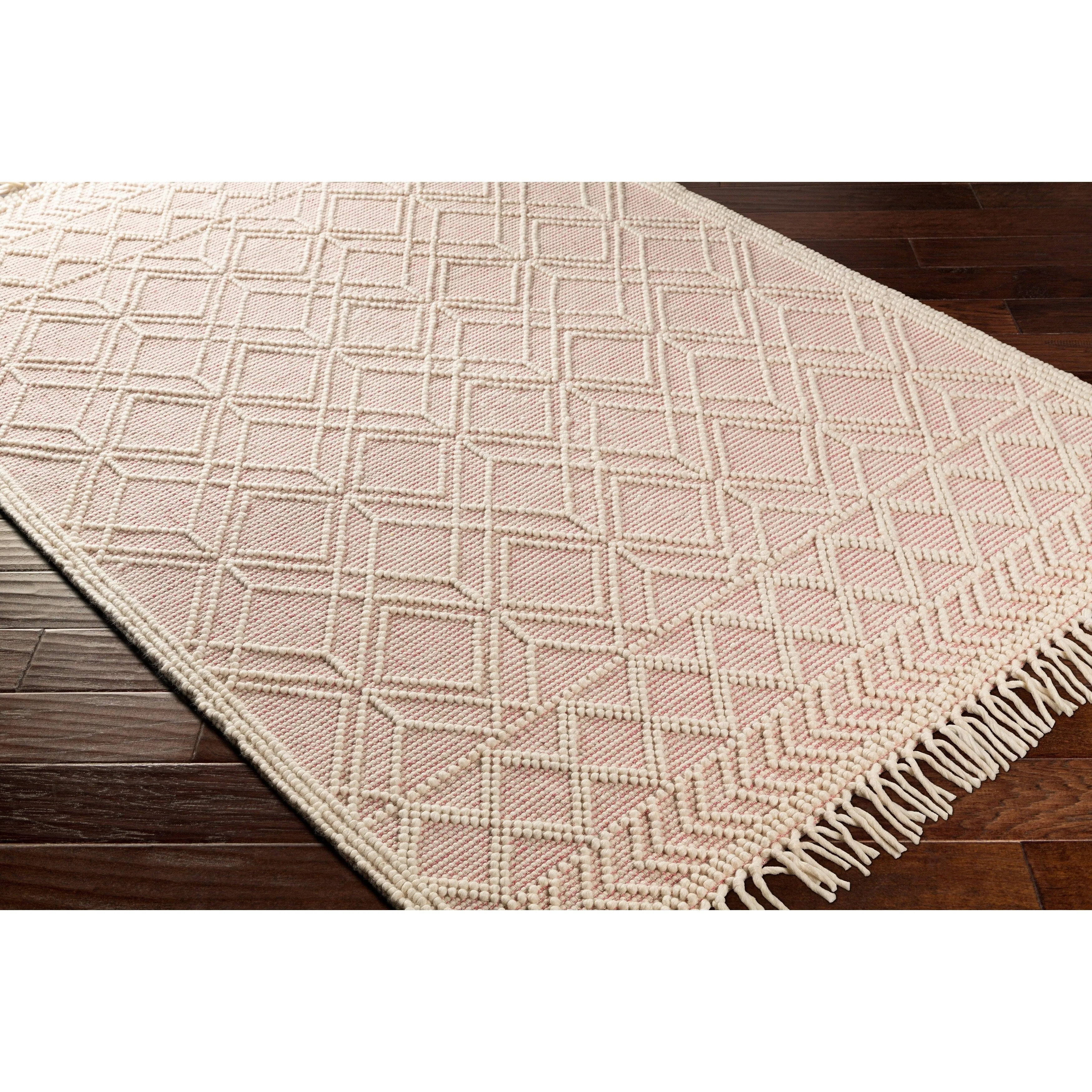 Livabliss Gertrude Handmade Cottage Geometric Wool Area Rug