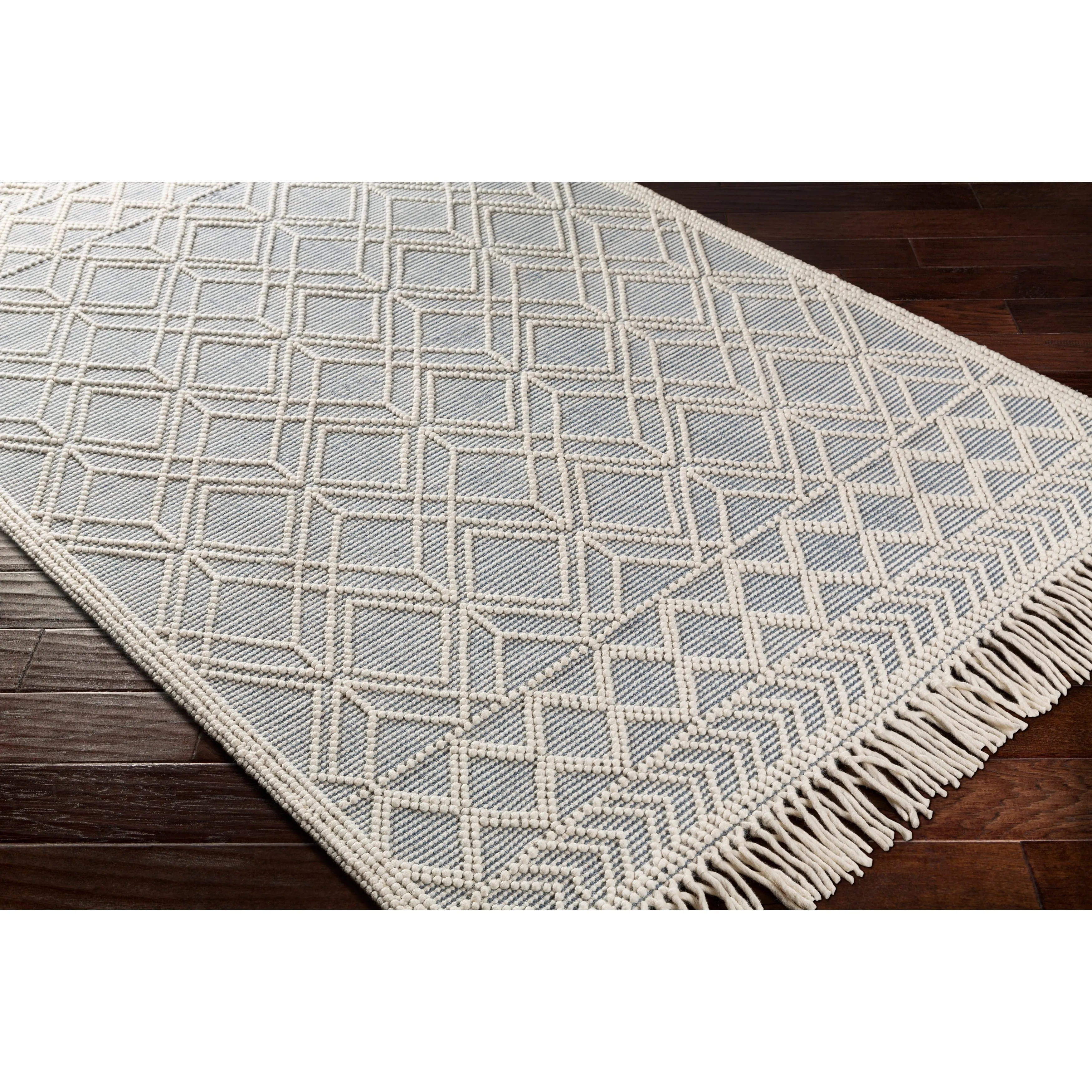 Livabliss Gertrude Handmade Cottage Geometric Wool Area Rug