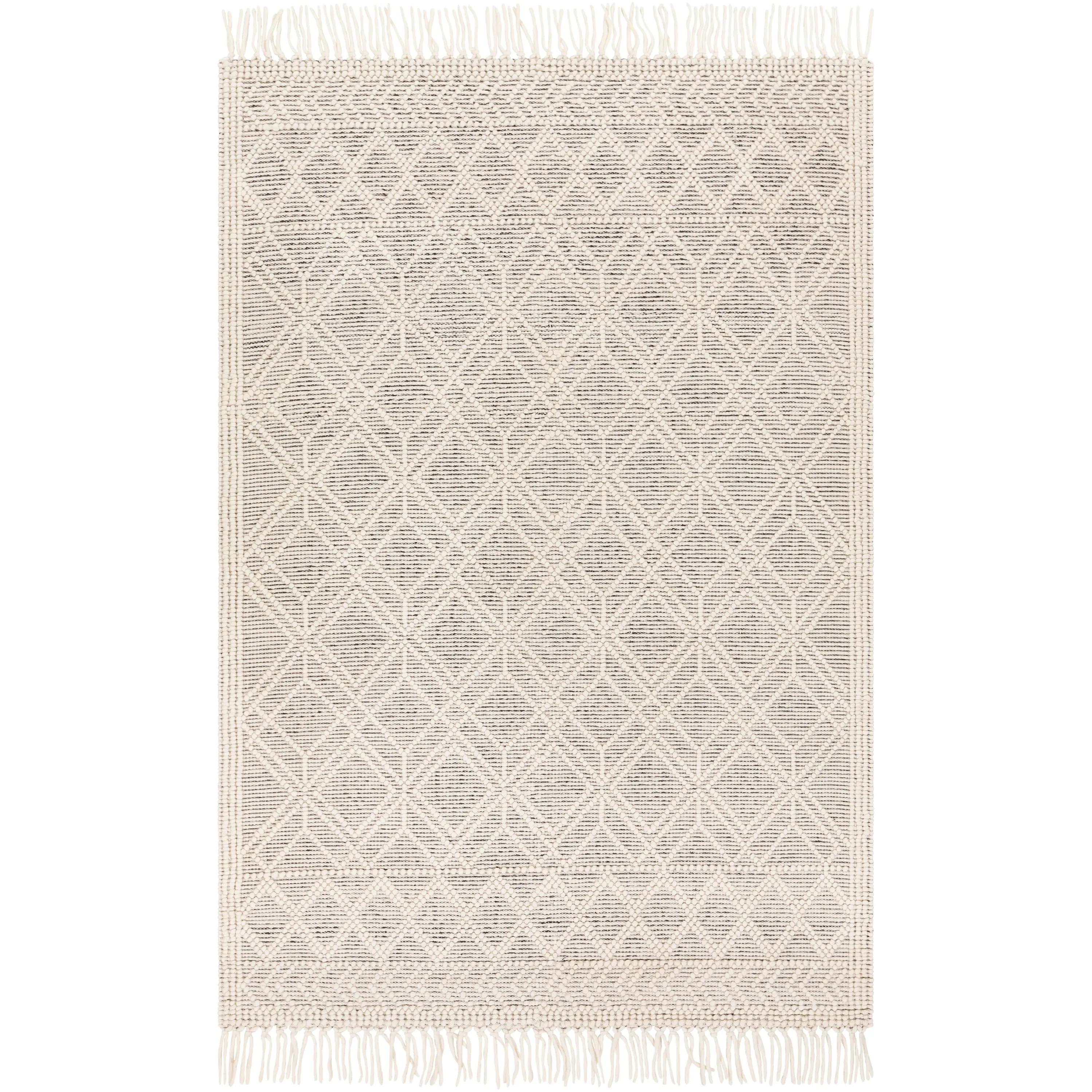 Livabliss Gertrude Handmade Cottage Geometric Wool Area Rug