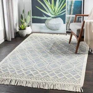 Livabliss Gertrude Handmade Cottage Geometric Wool Area Rug