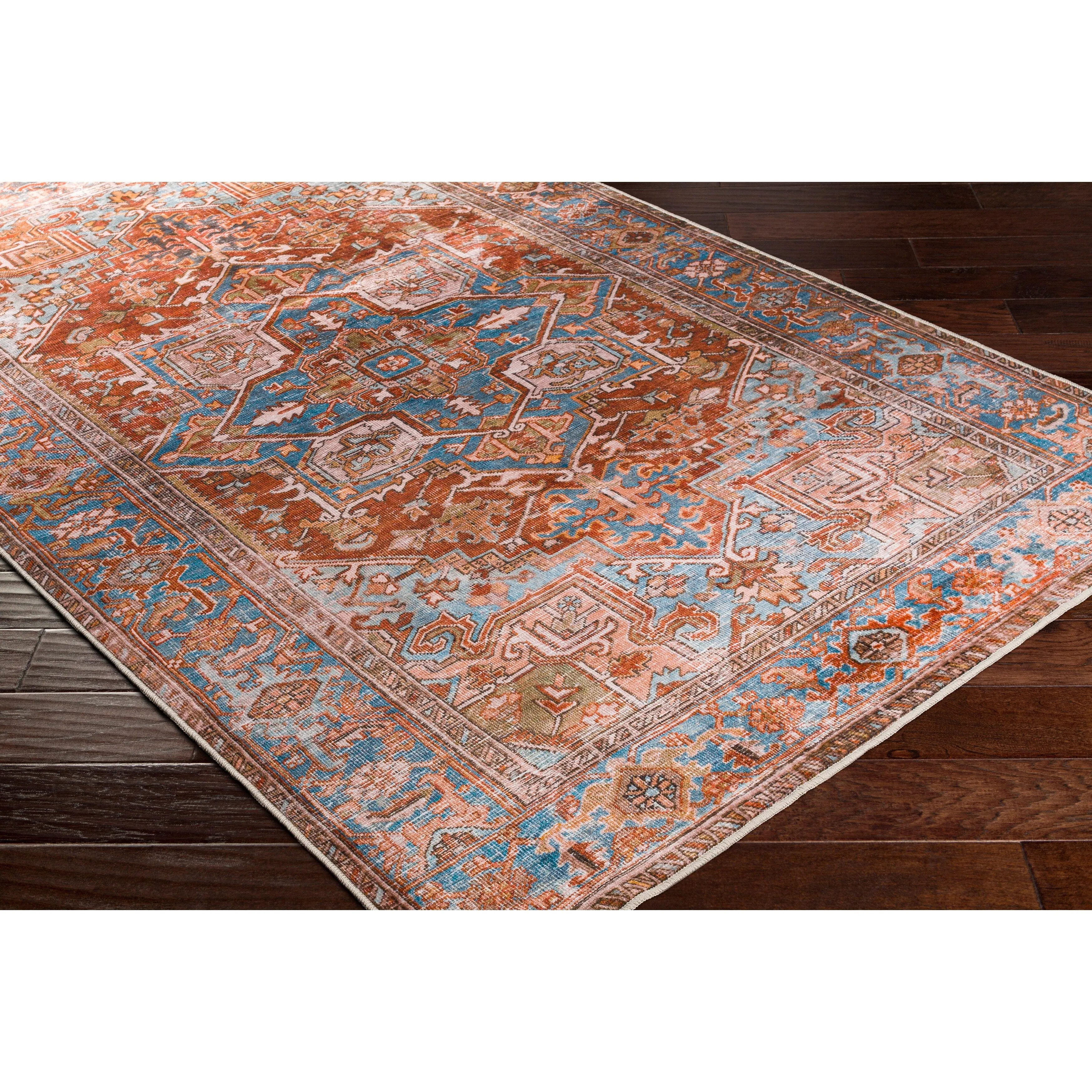 Livabliss Giustina Persian Machine Washable Area Rug