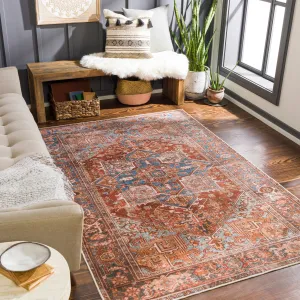 Livabliss Giustina Persian Machine Washable Area Rug