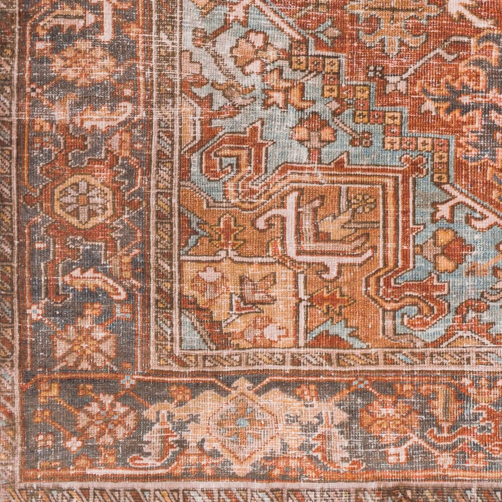 Livabliss Giustina Persian Machine Washable Area Rug
