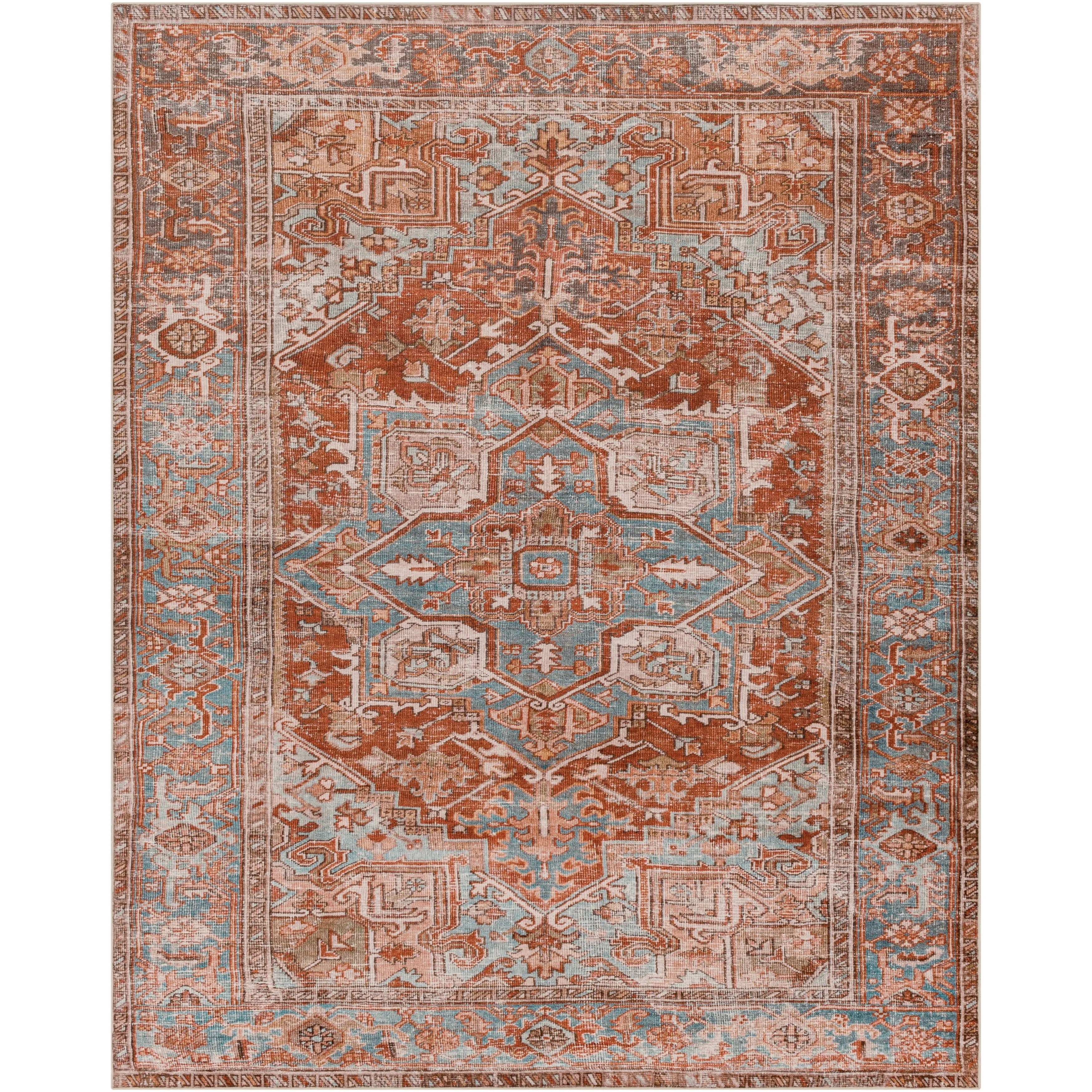 Livabliss Giustina Persian Machine Washable Area Rug