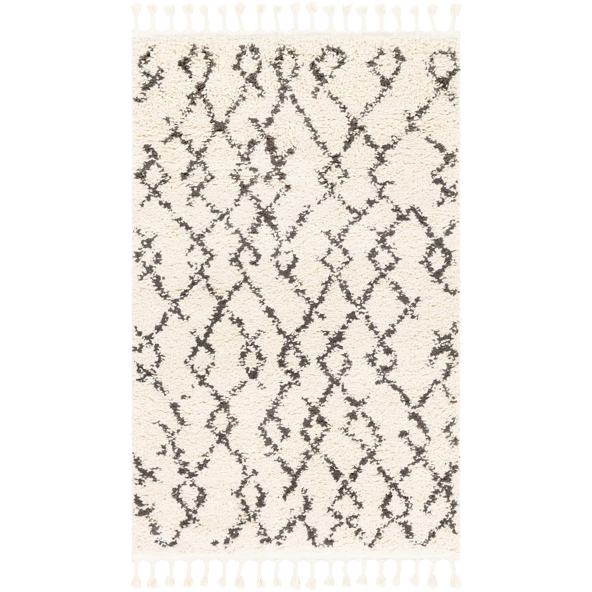 Livabliss Hammond Bohemian Shag Area Rug