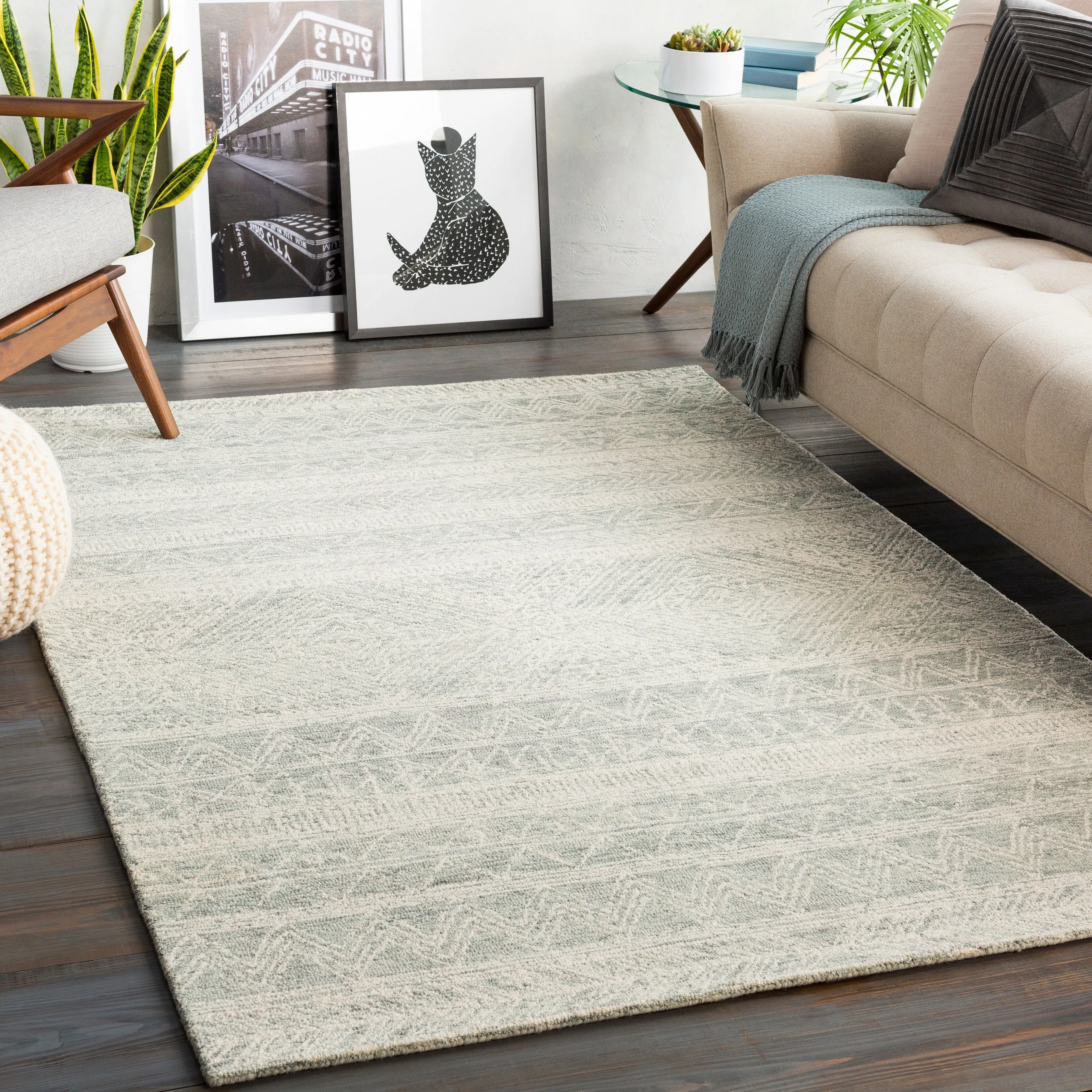 Livabliss Harold Handmade Global Geometric Area Rug