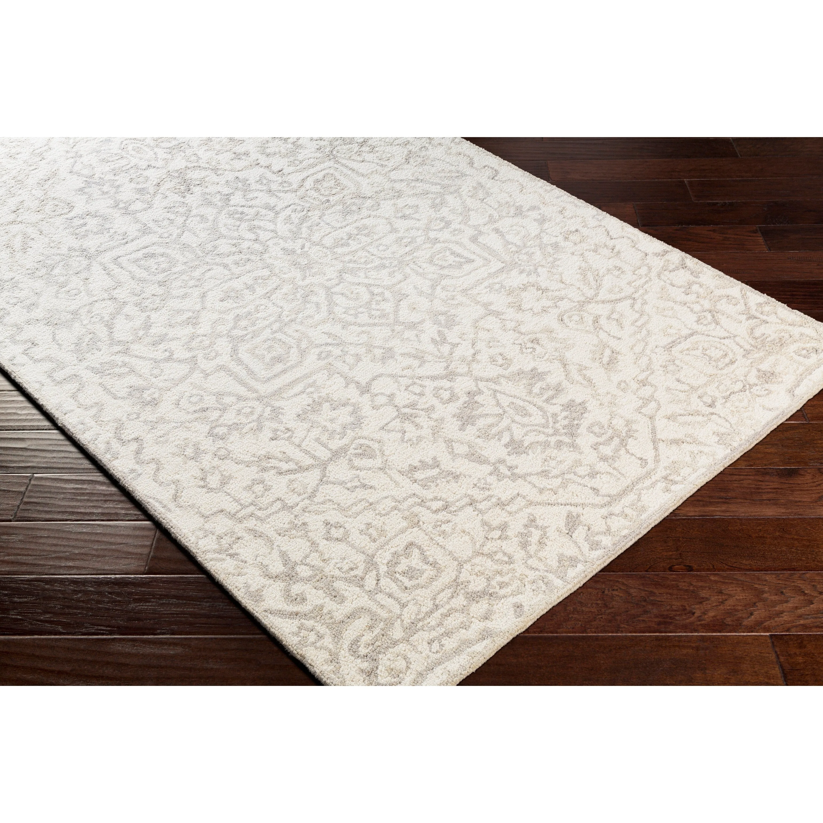 Livabliss Hensley Handmade Medallion Wool Area Rug