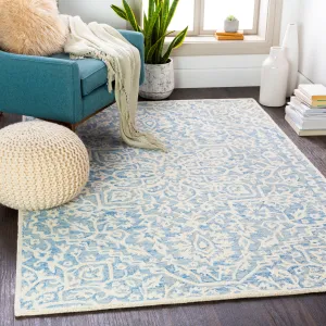 Livabliss Hensley Handmade Medallion Wool Area Rug