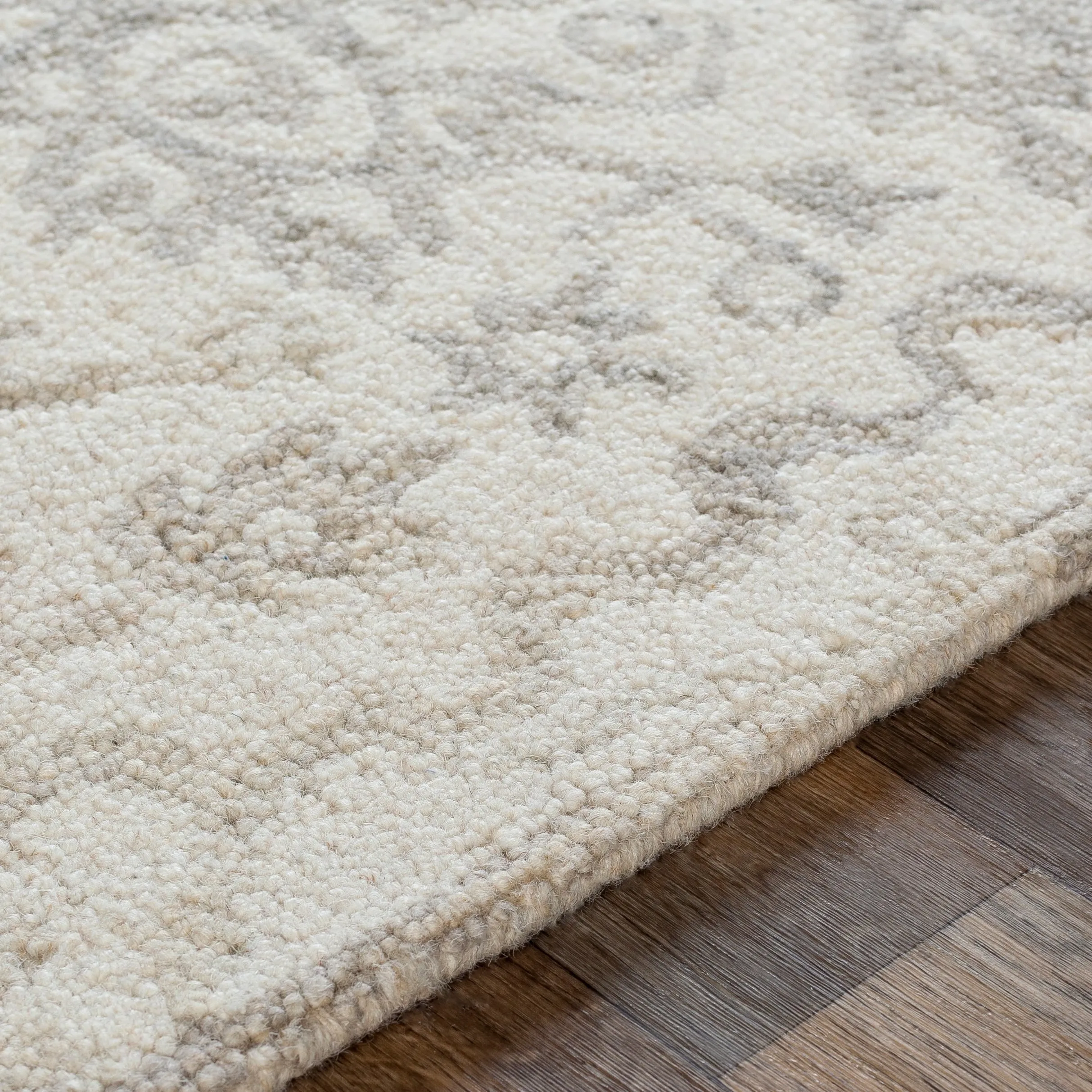 Livabliss Hensley Handmade Medallion Wool Area Rug