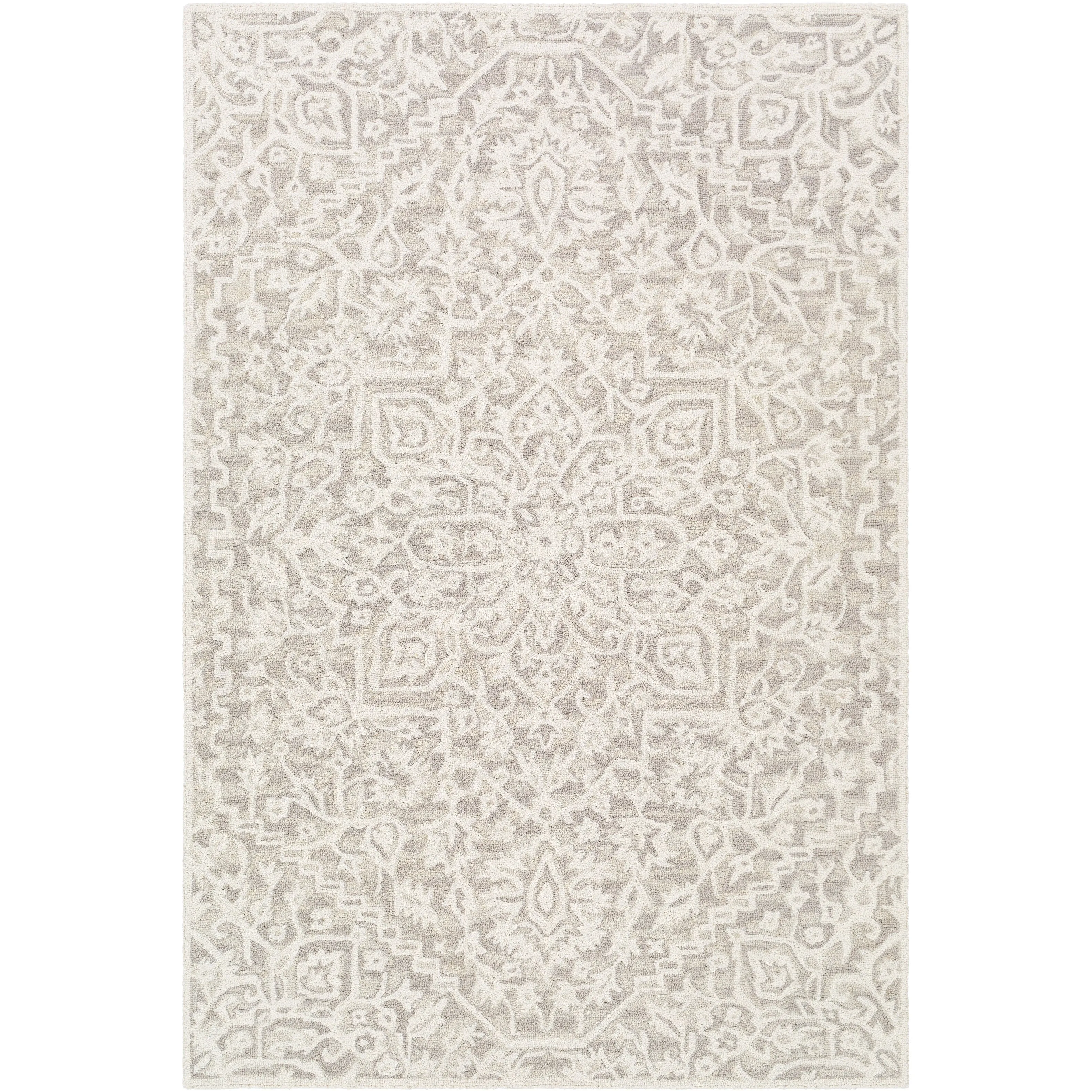 Livabliss Hensley Handmade Medallion Wool Area Rug