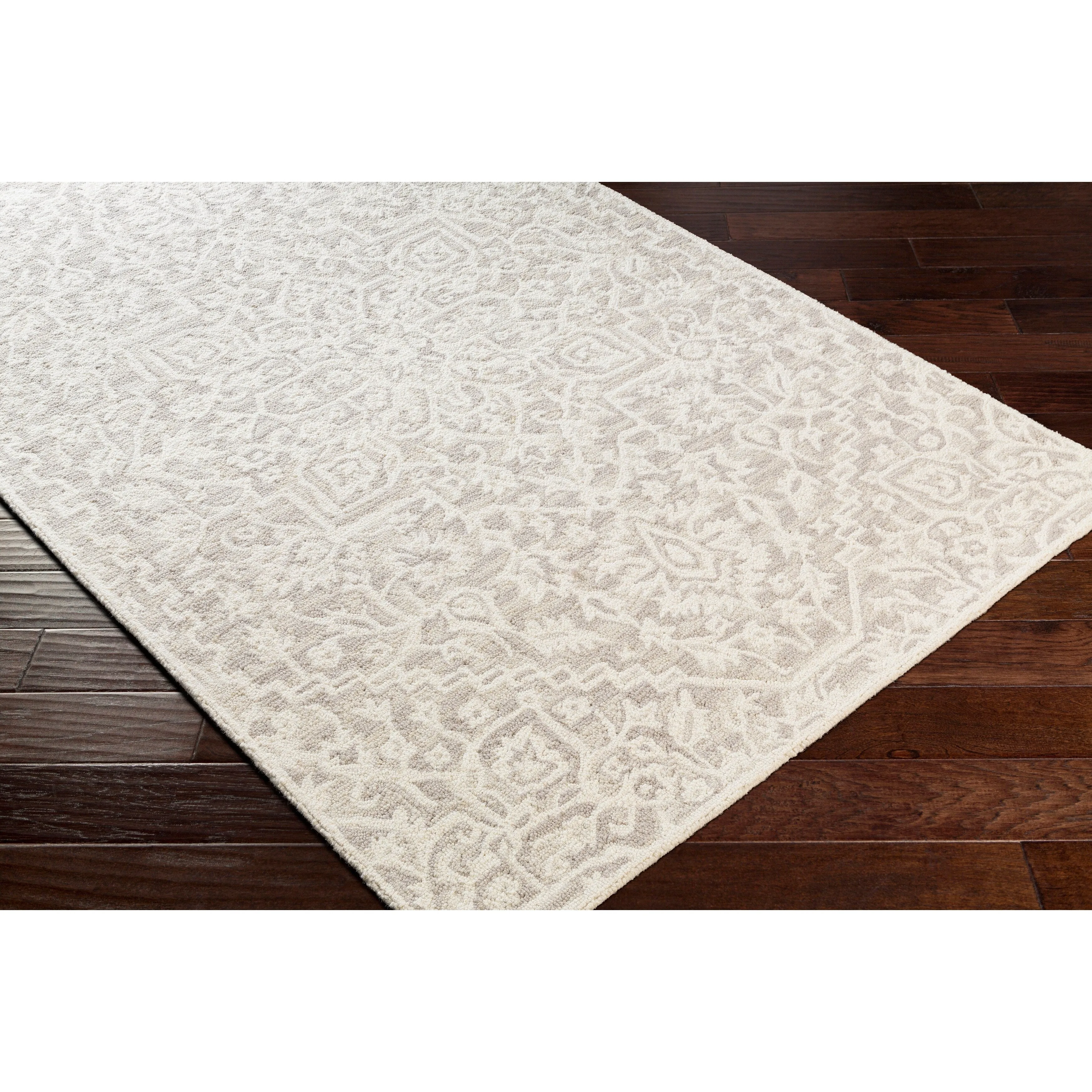 Livabliss Hensley Handmade Medallion Wool Area Rug