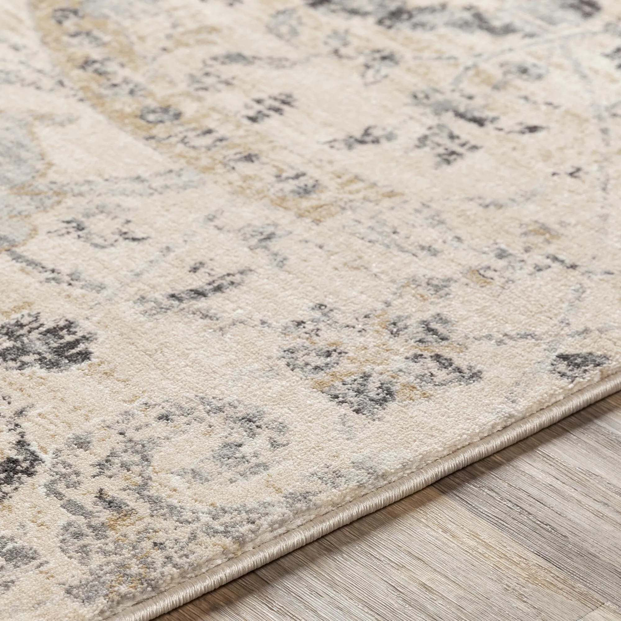 Livabliss Indigo Updated Traditional Medallion Area Rug