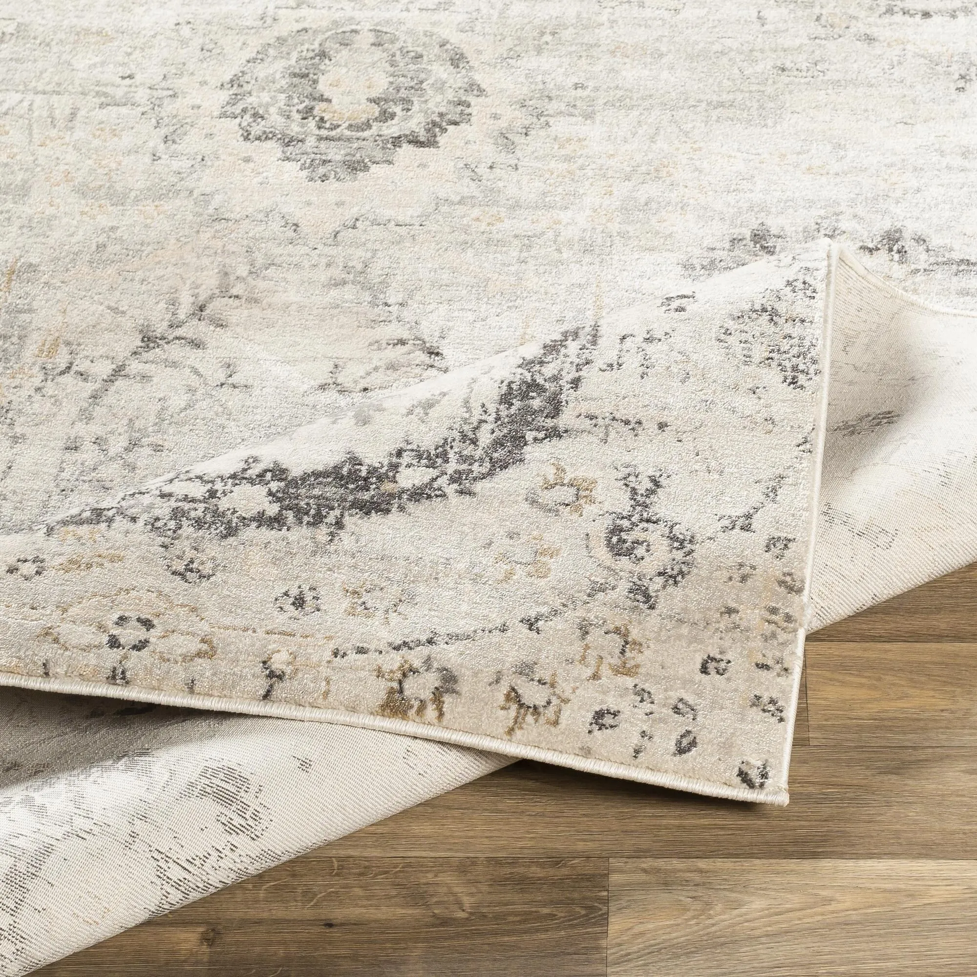 Livabliss Indigo Updated Traditional Medallion Area Rug