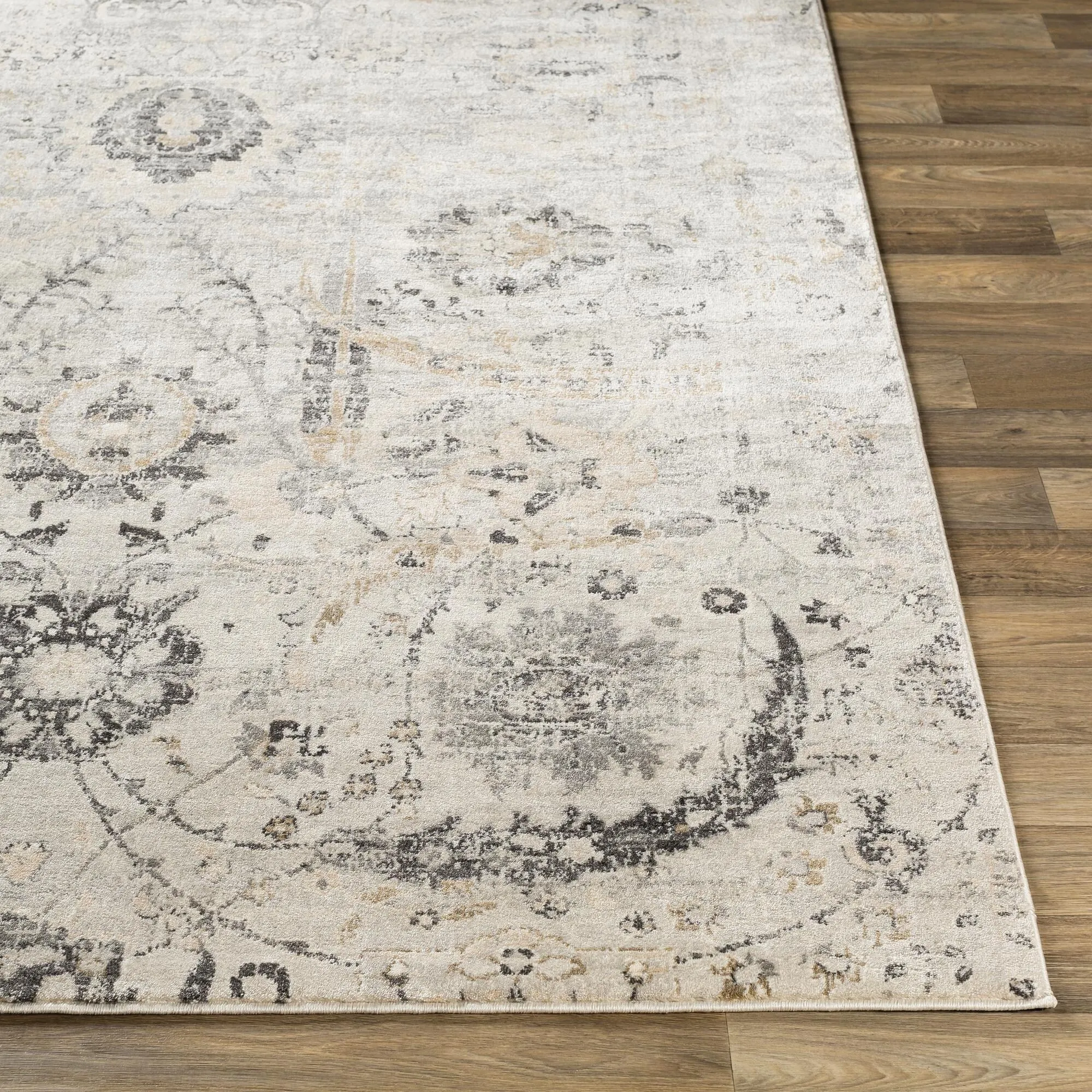 Livabliss Indigo Updated Traditional Medallion Area Rug