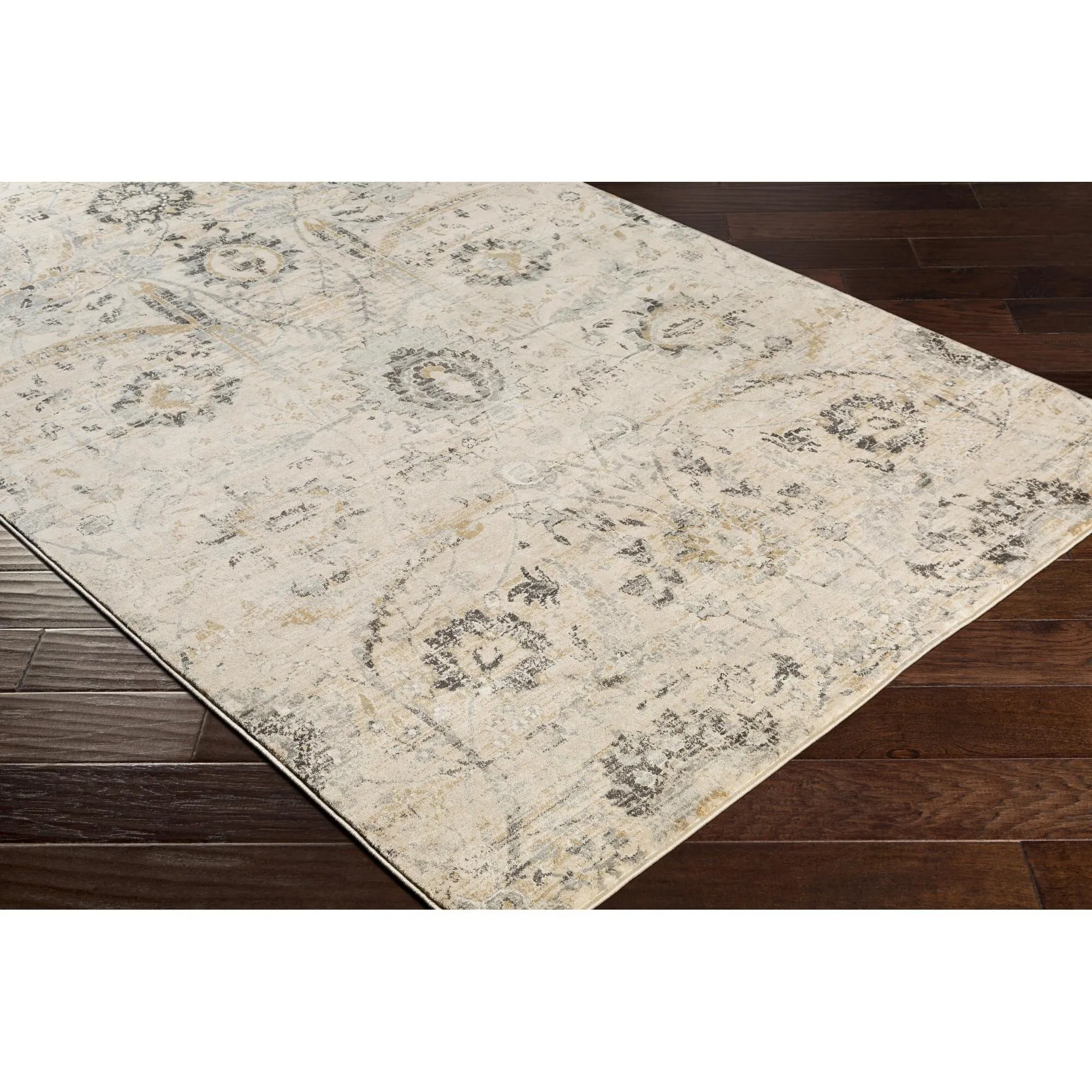 Livabliss Indigo Updated Traditional Medallion Area Rug