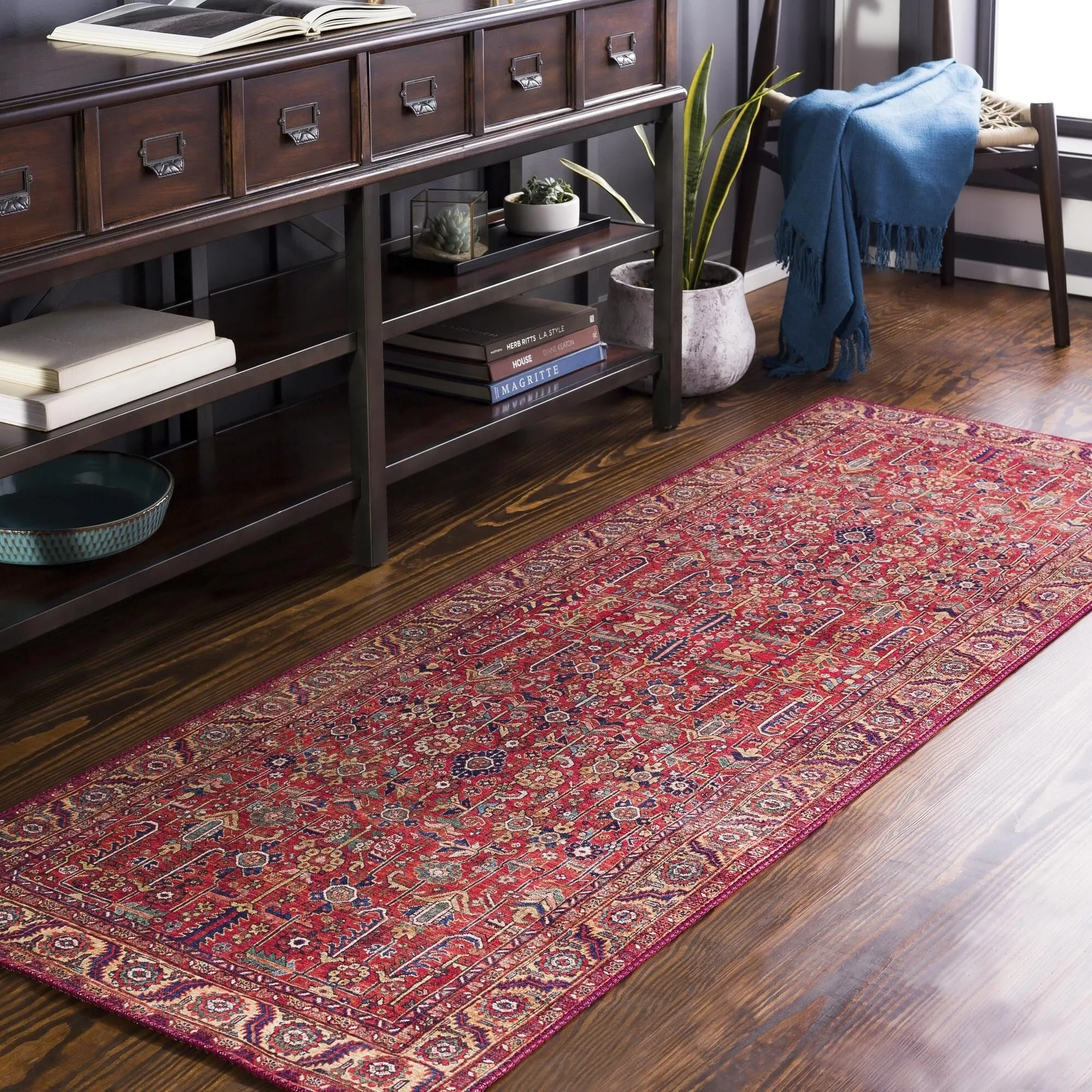 Livabliss Iris Updated Traditional Floral & Botanical Area Rug