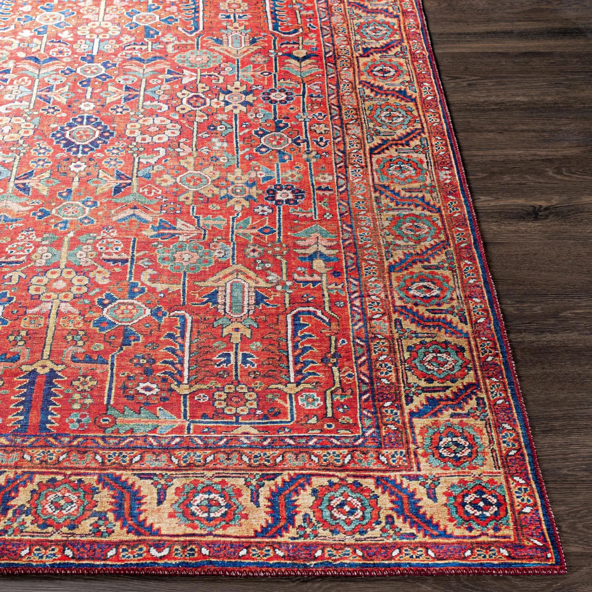 Livabliss Iris Updated Traditional Floral & Botanical Area Rug