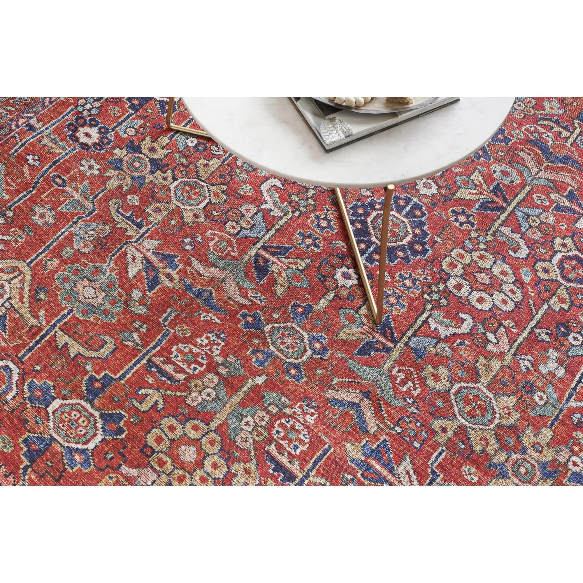 Livabliss Iris Updated Traditional Floral & Botanical Area Rug