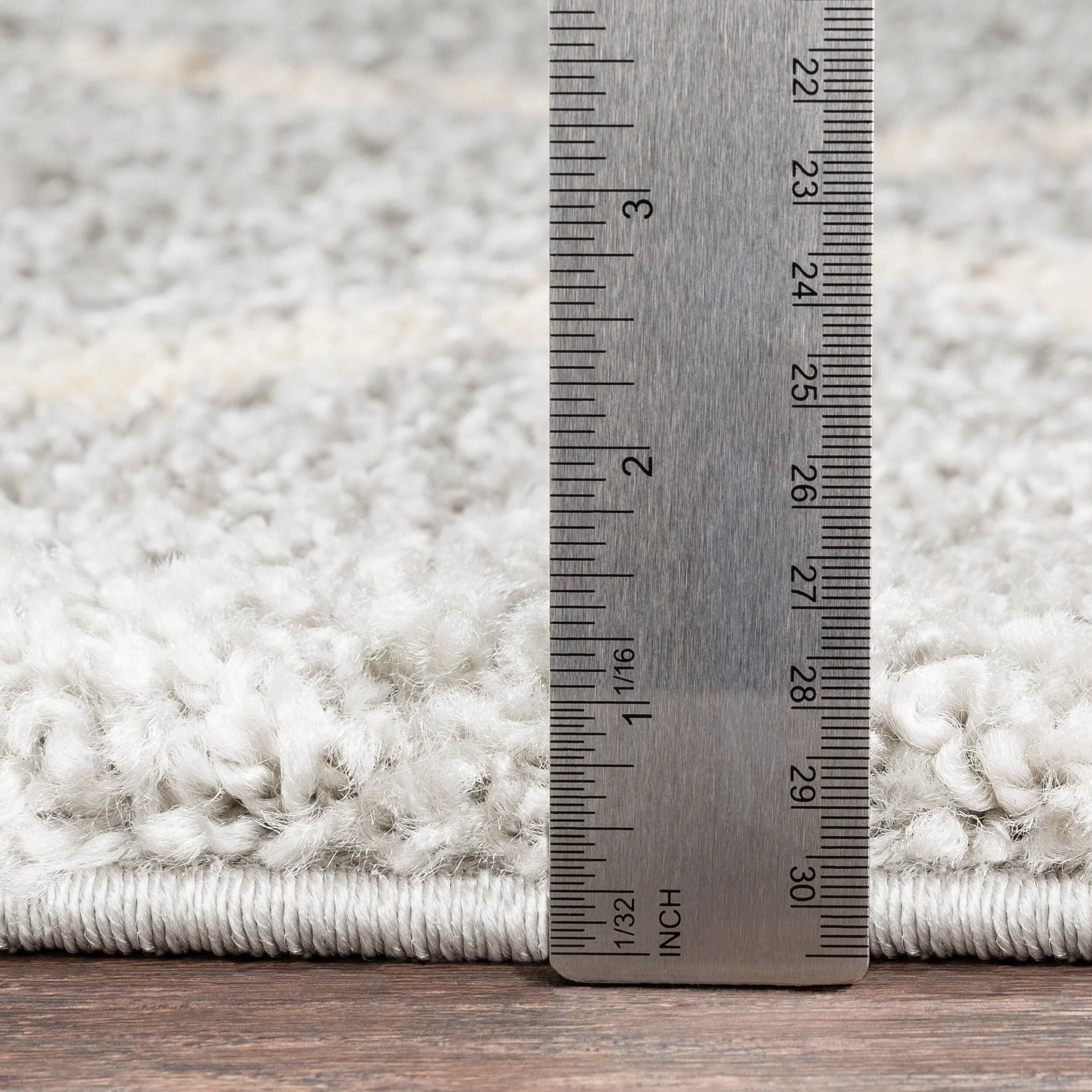 Livabliss Jada Moroccan Stripe Shag Area Rug