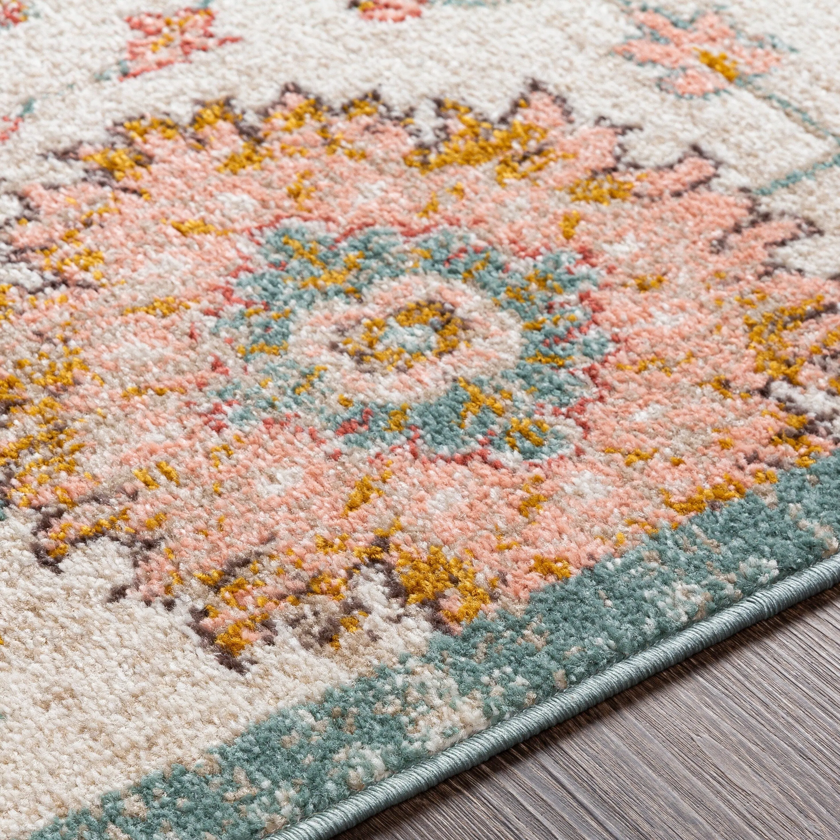 Livabliss Karlyle Transitional Floral Area Rug